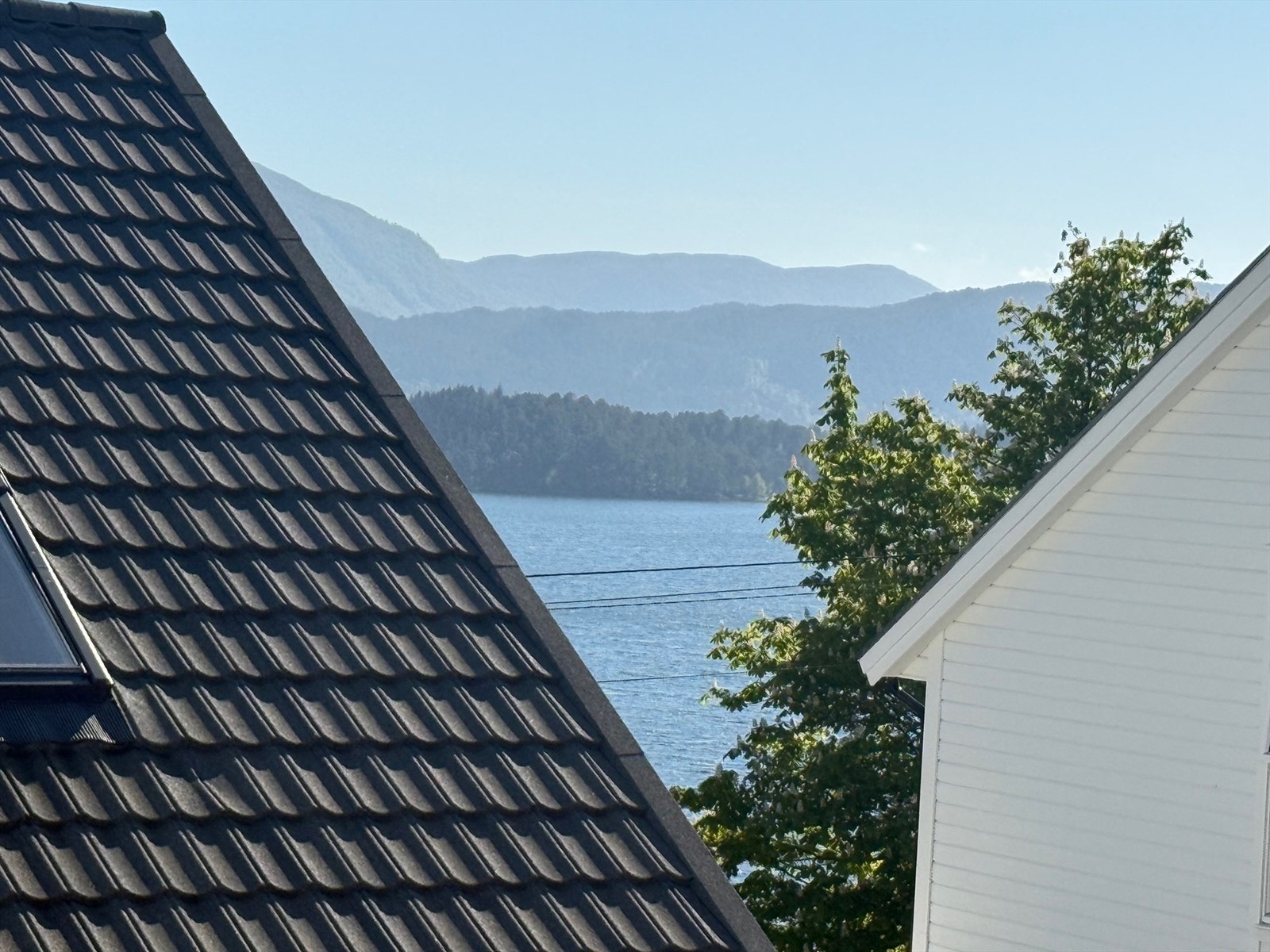 Utsikt fra veranda Galleribilde