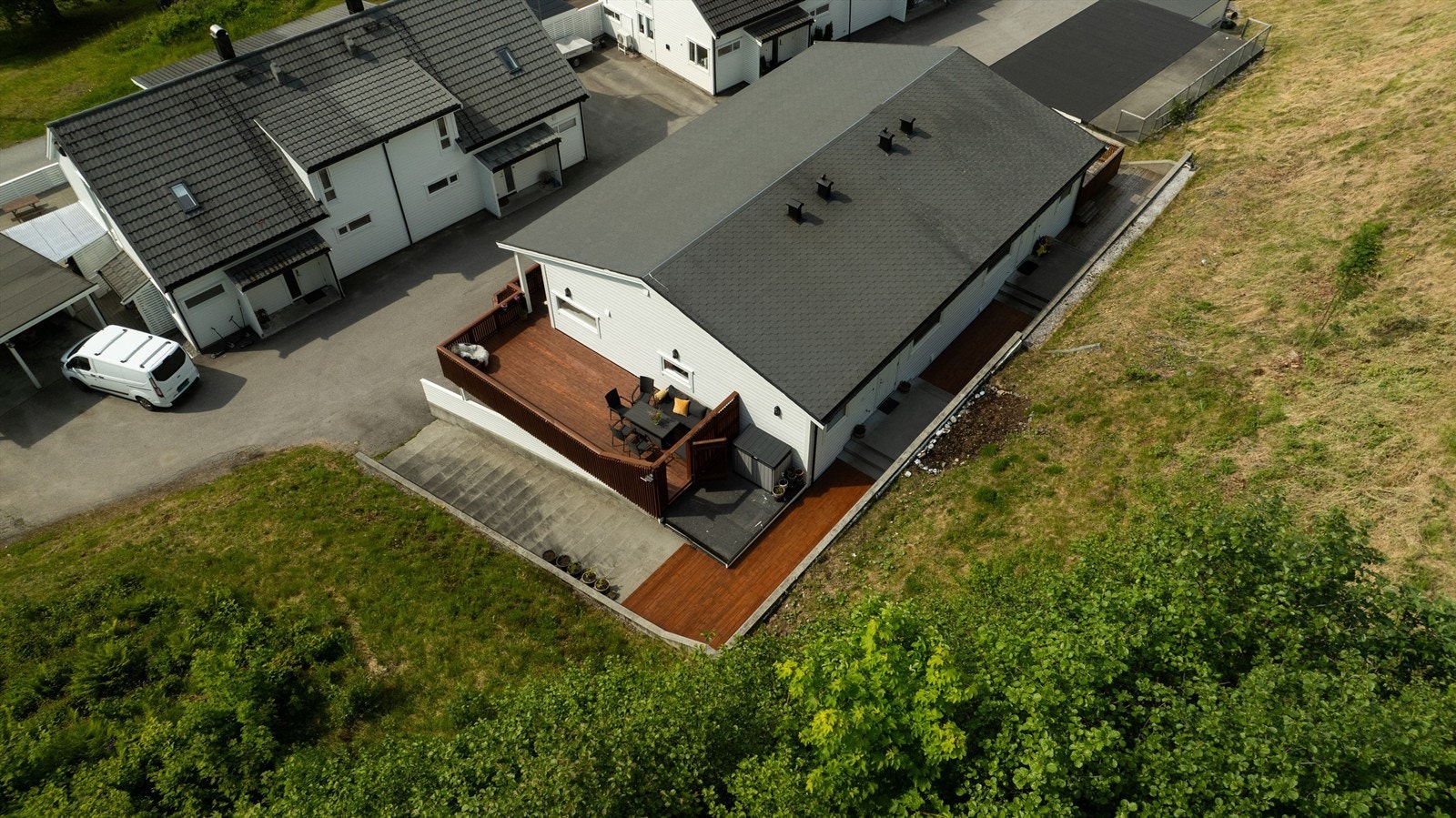 Dronefoto Galleribilde