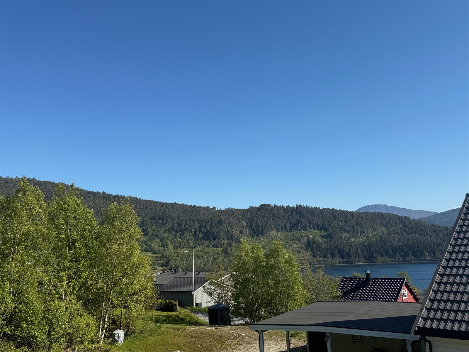 Utsikt fra veranda Galleribilde