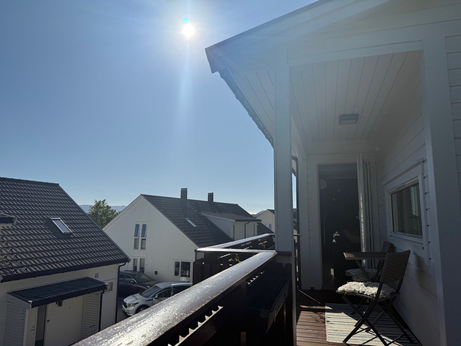 Utsikt fra veranda Galleribilde