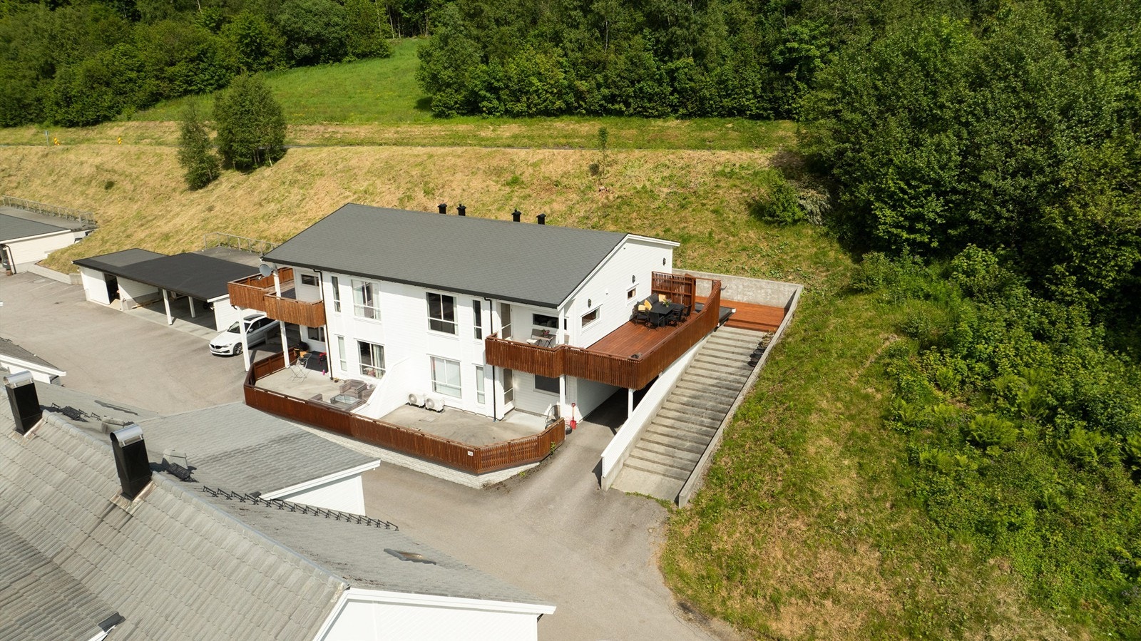 Dronefoto Galleribilde