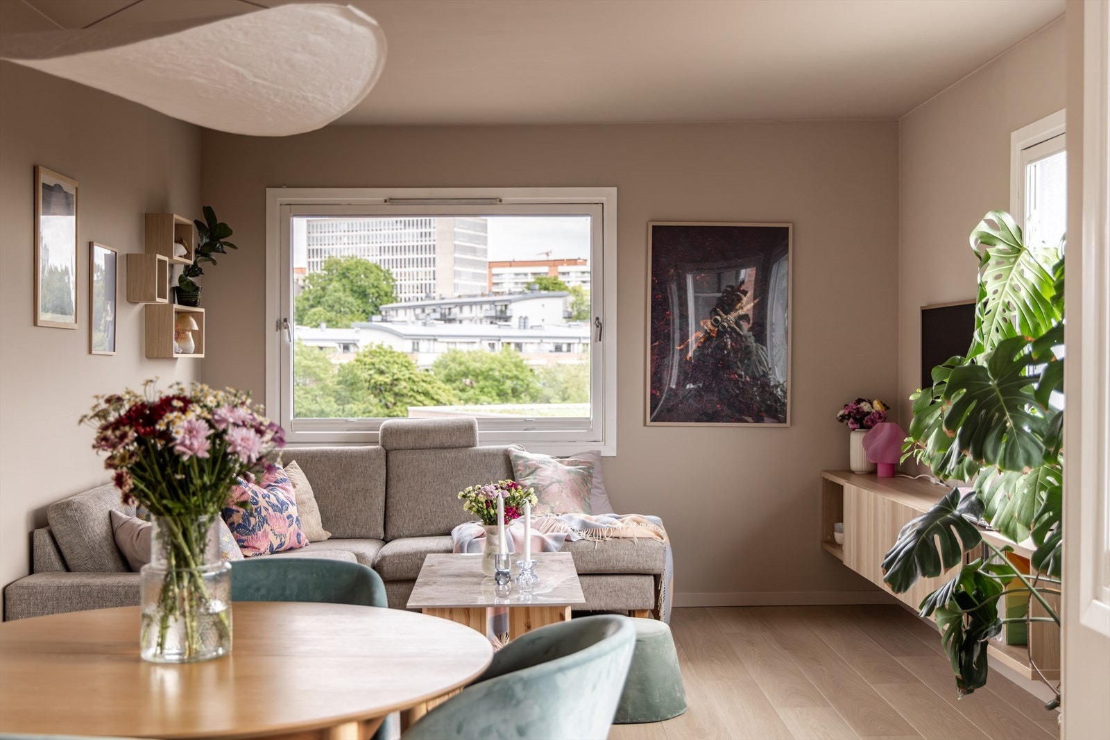 Her kan du enkelt sette ditt eget preg med møblering. Galleribilde