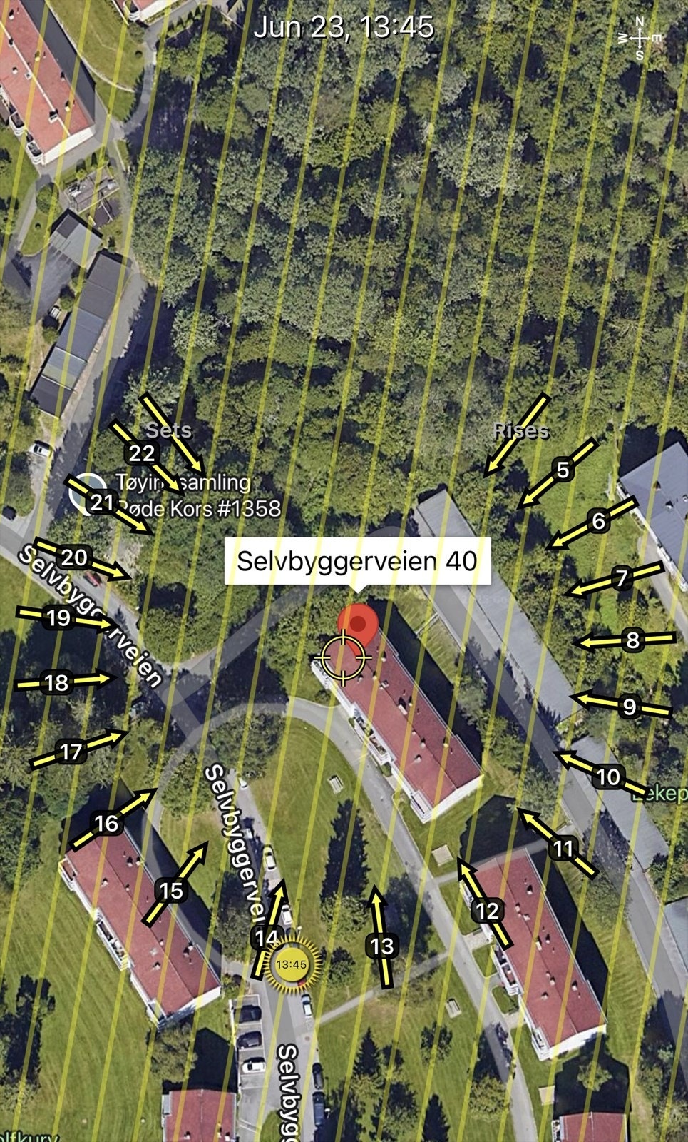 Solkart - illustrasjon Galleribilde