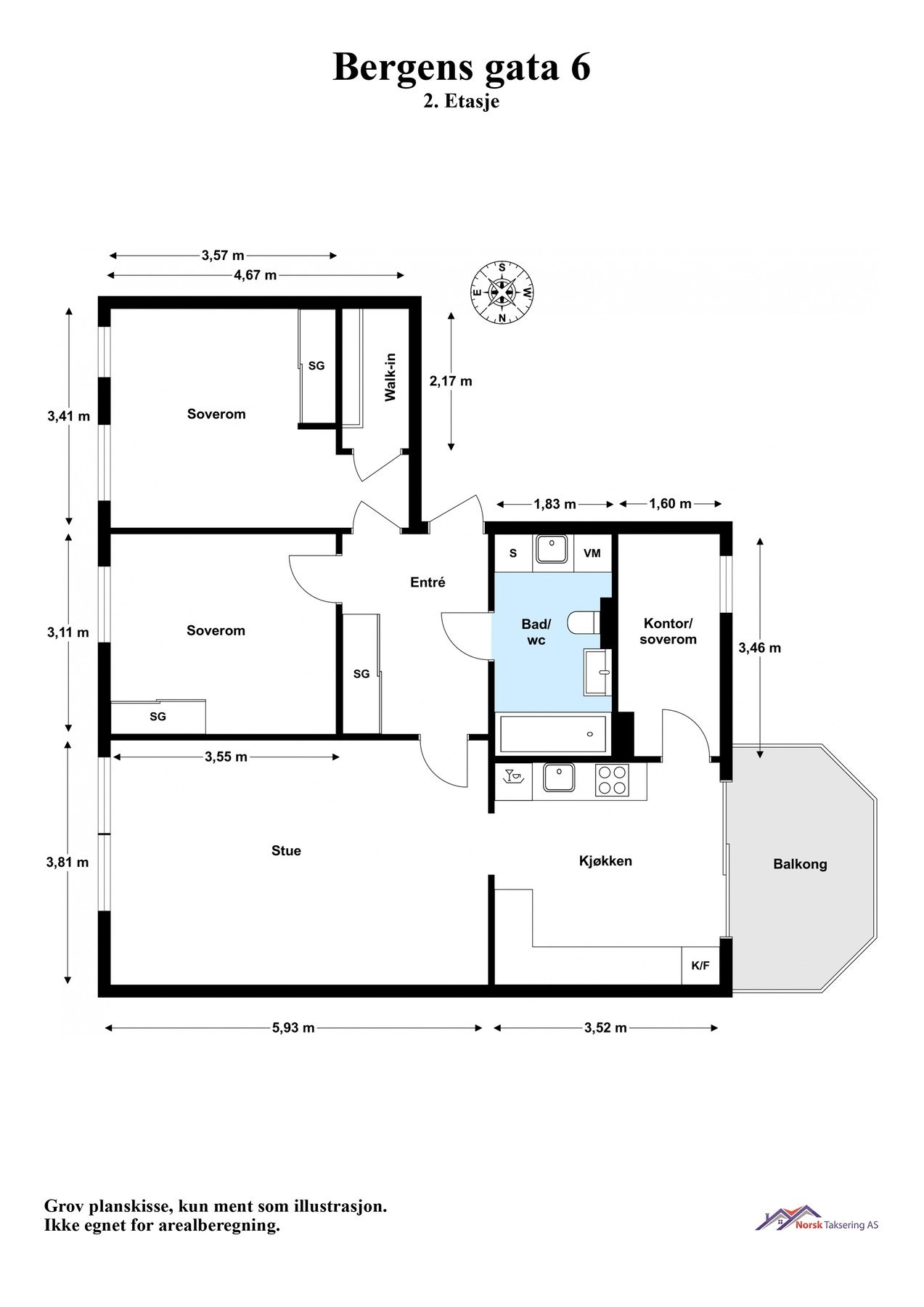 Plantegning. Galleribilde