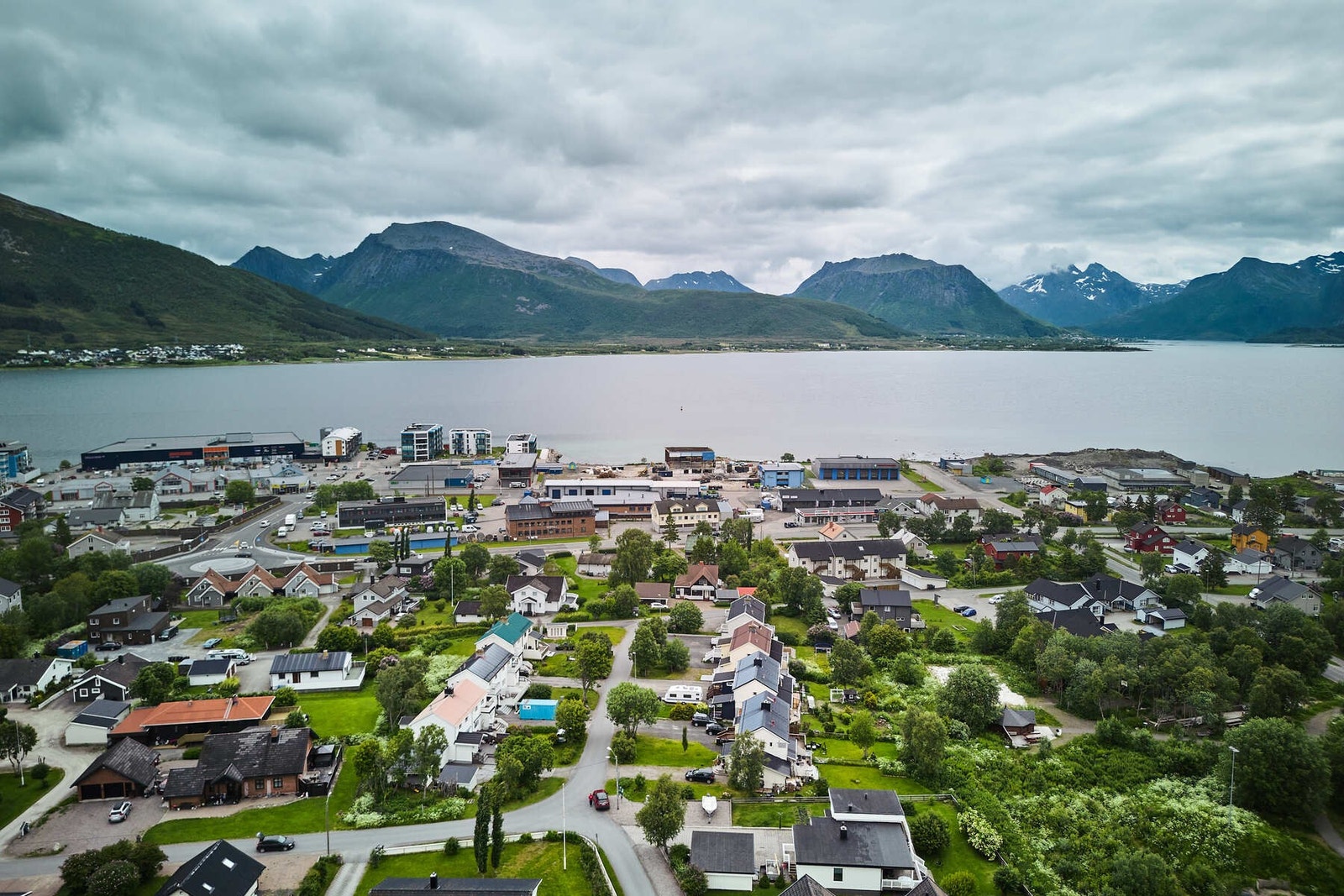 Bjørklundparken ligger i umiddelbar nærhet Galleribilde