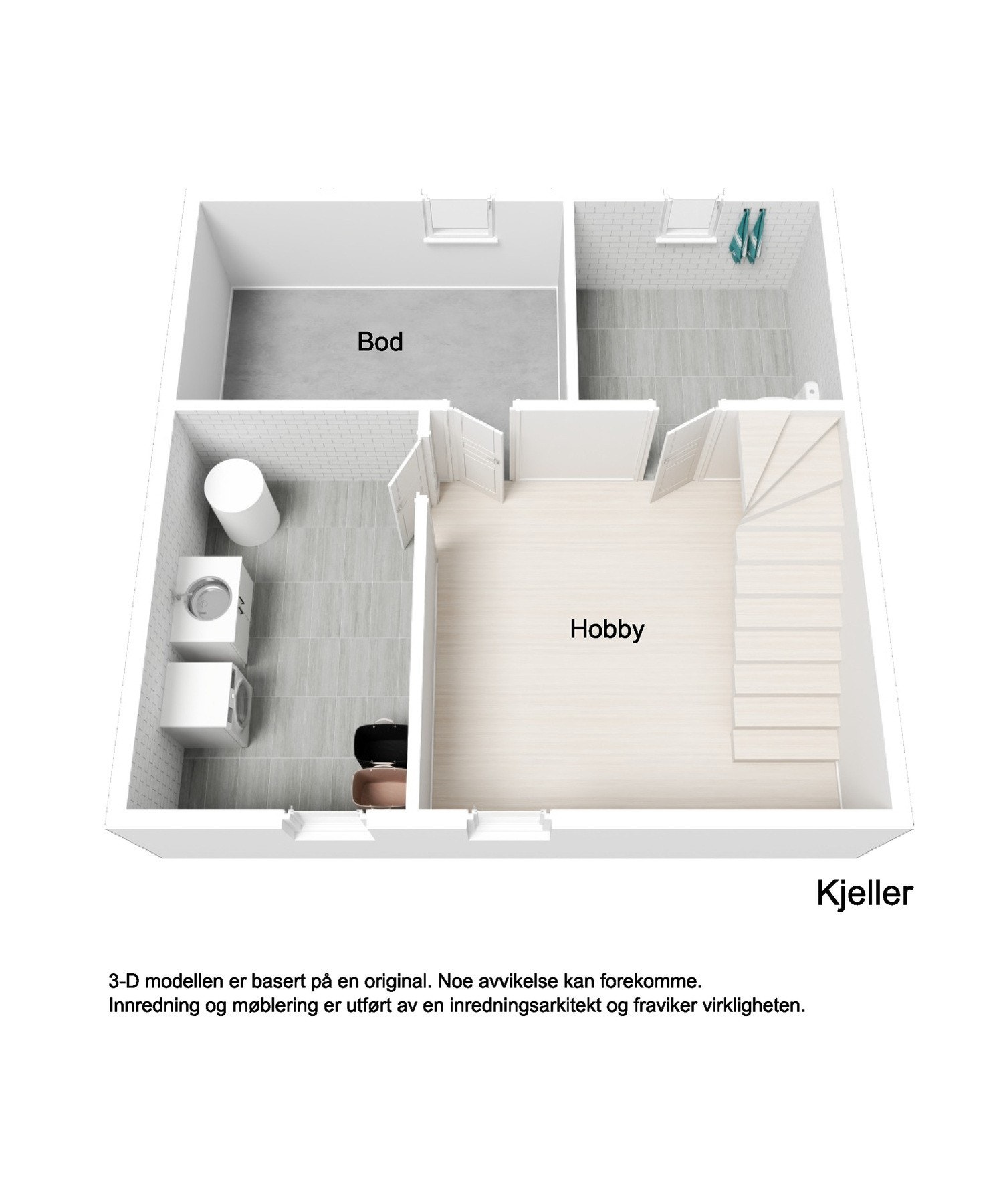 Underetasje Galleribilde