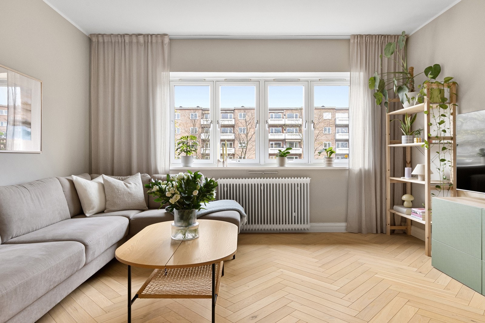 Boligen har en populær og rolig beliggenhet på Sinsen/Rosenhoff. Galleribilde