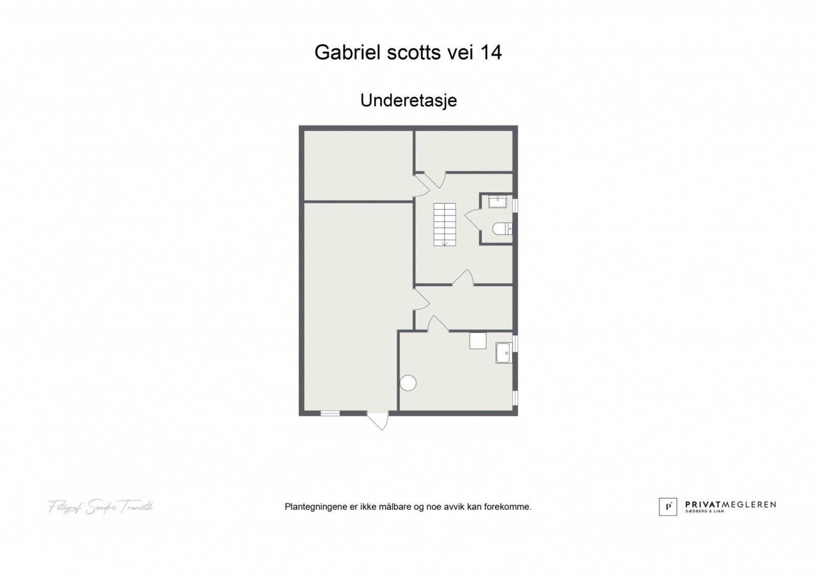 Planskisse kjelleren Galleribilde