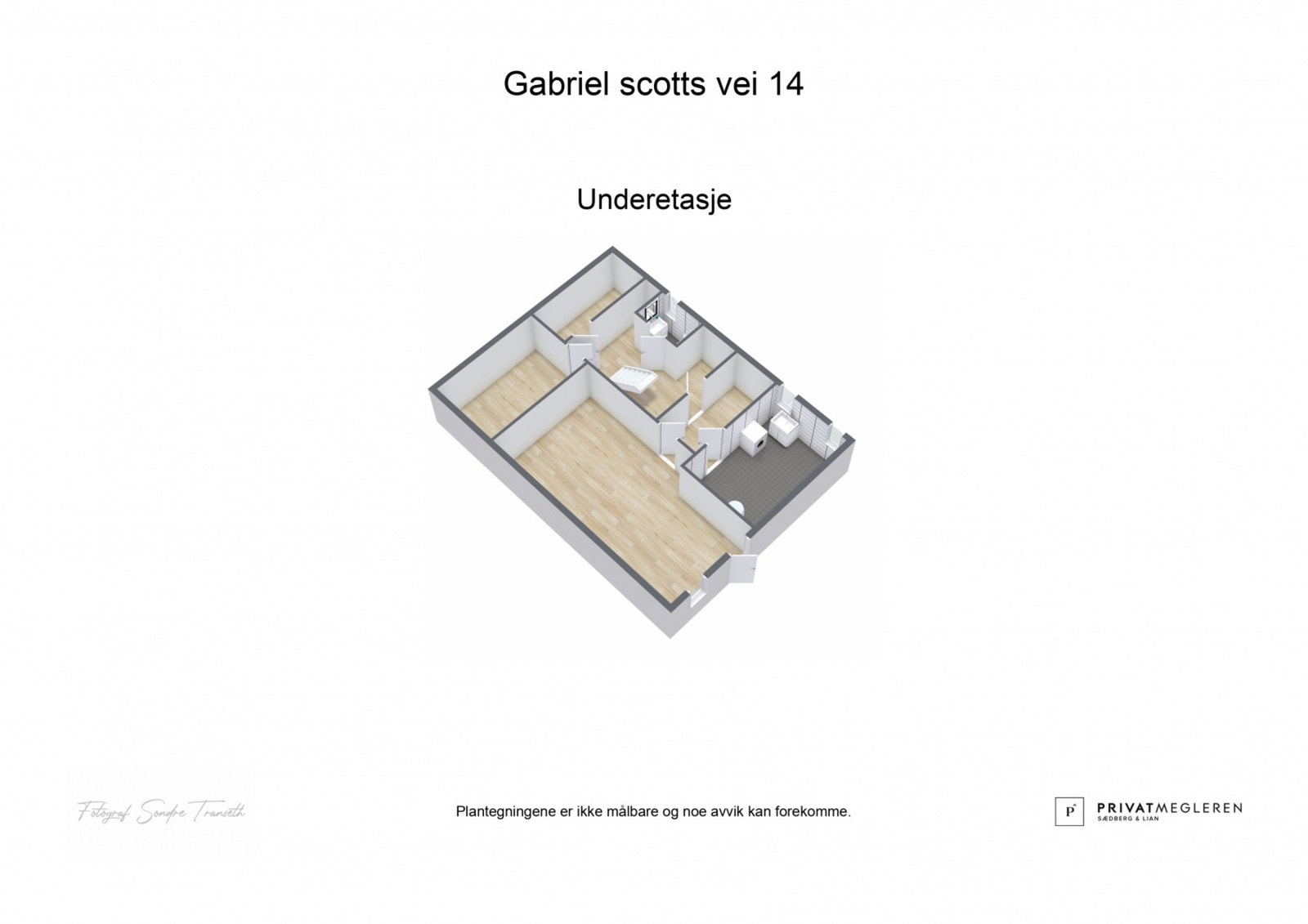 3d-tegning kjelleretasjen Galleribilde