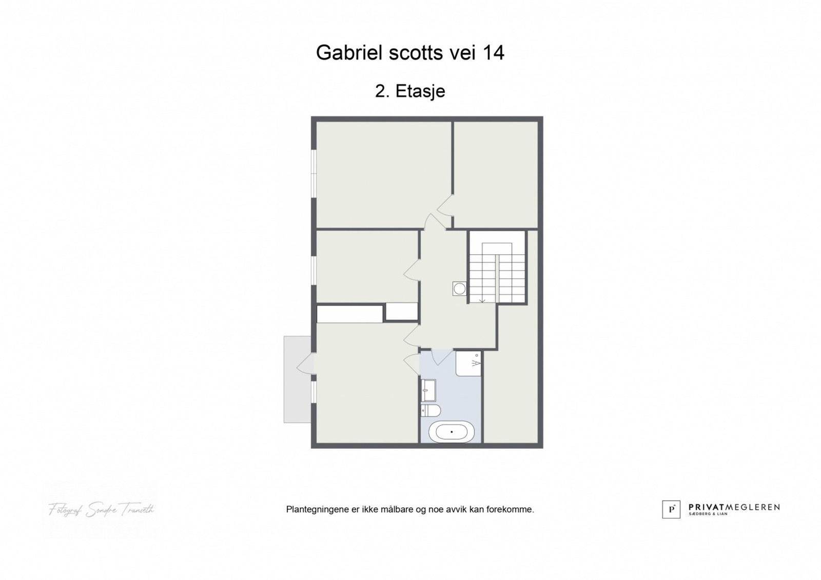 Planskisse 2.etg. Galleribilde