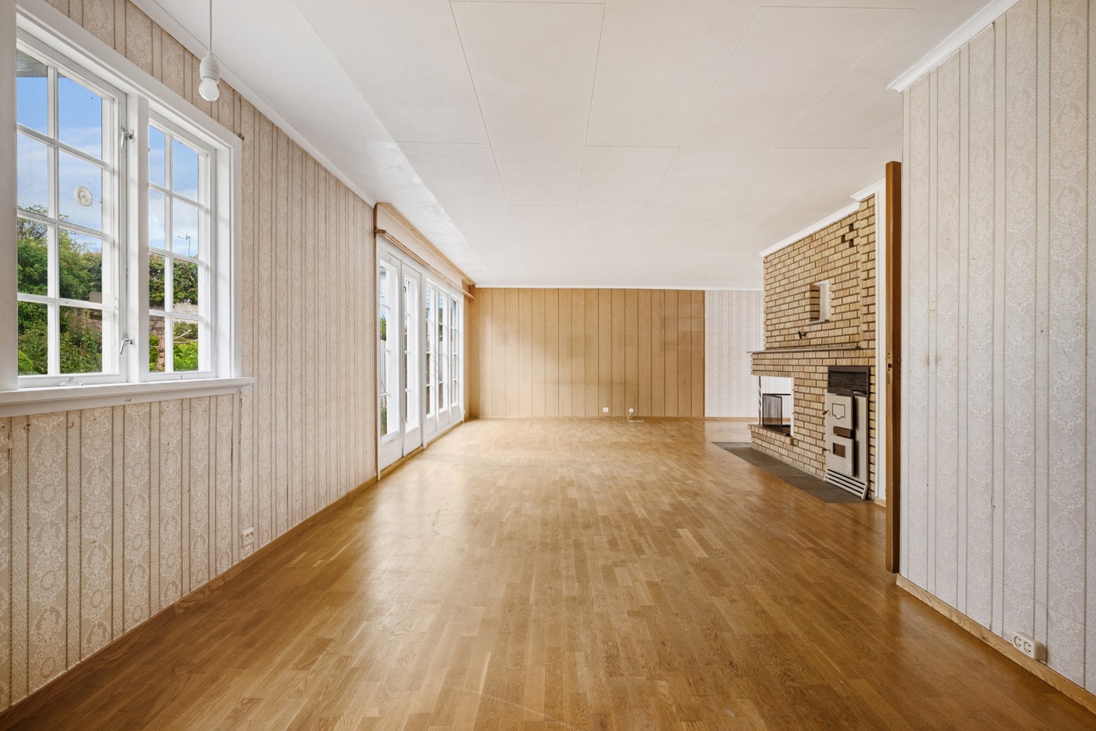 Del av stue/spisestue Galleribilde