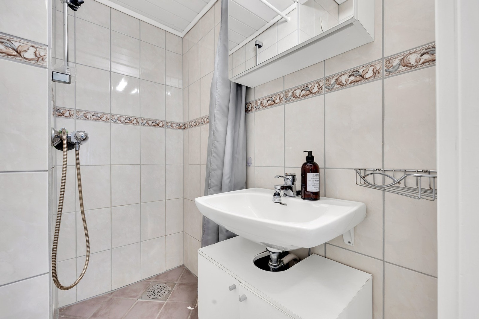 Flislagt bad på 2 kvm. Galleribilde