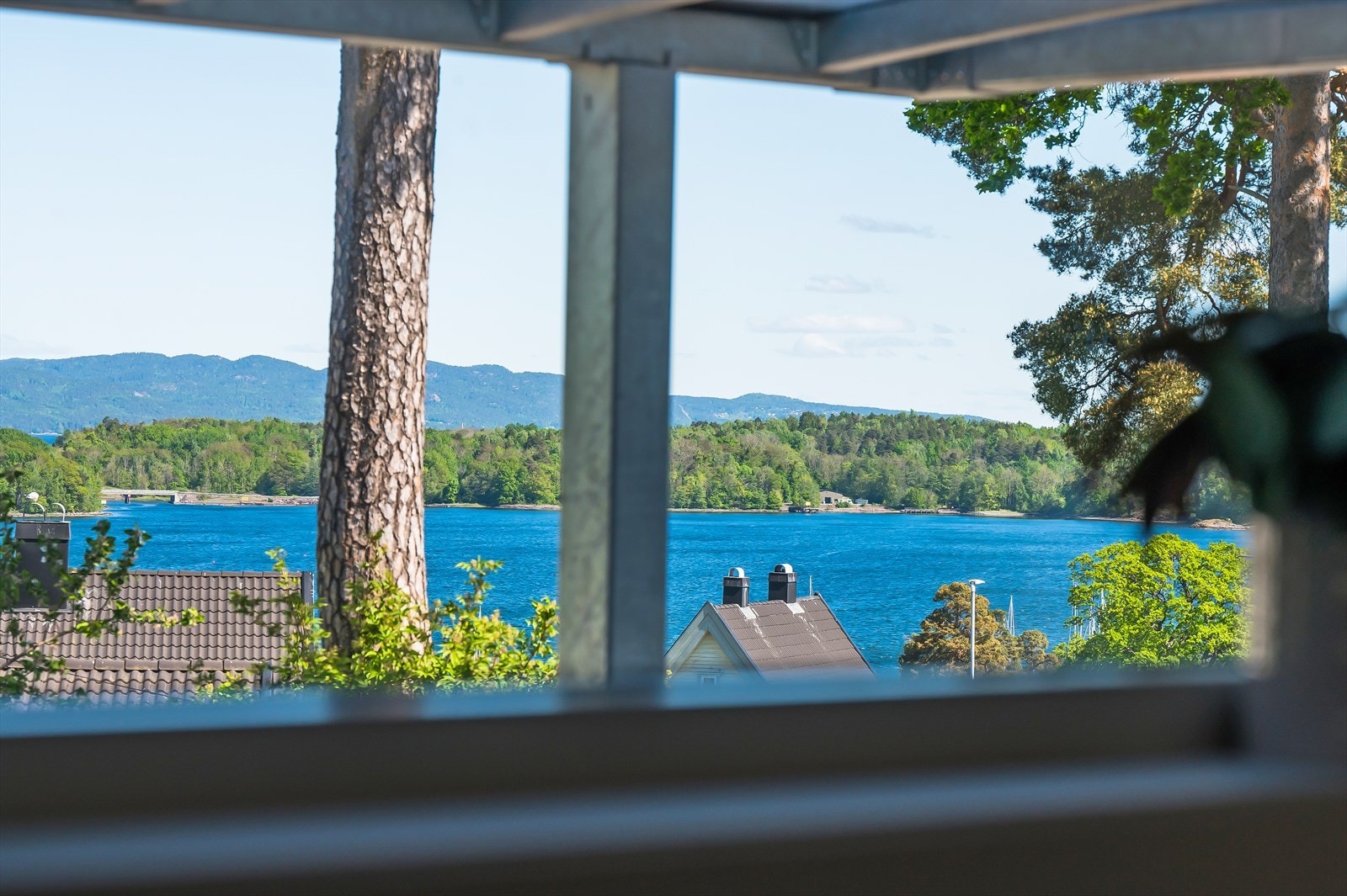 Flott utsikt fra flere rom. Galleribilde