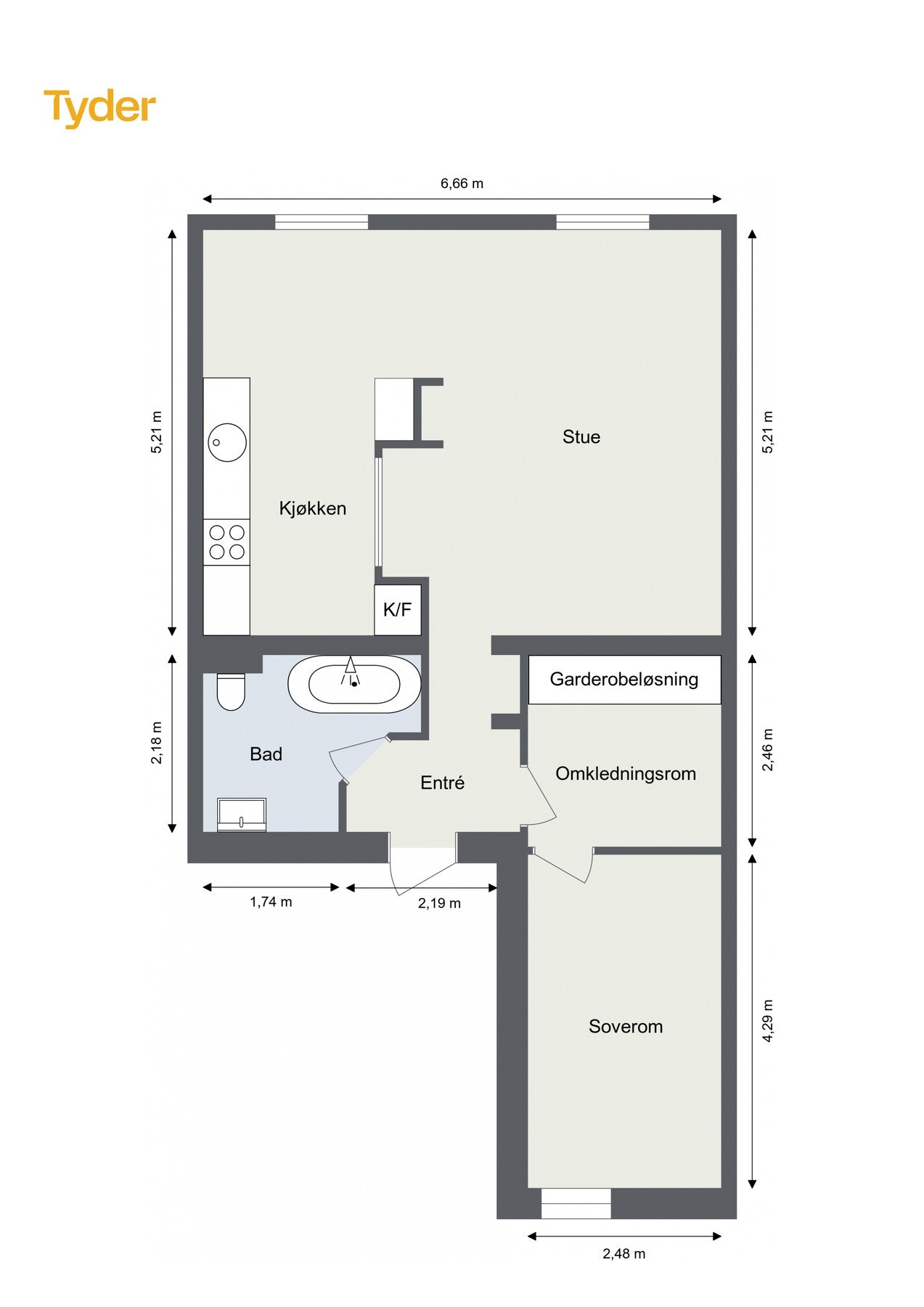 Plantegning. Galleribilde