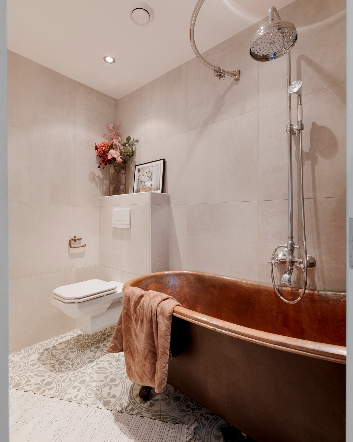 Delikat bad som ble pusset opp i 2014. Galleribilde