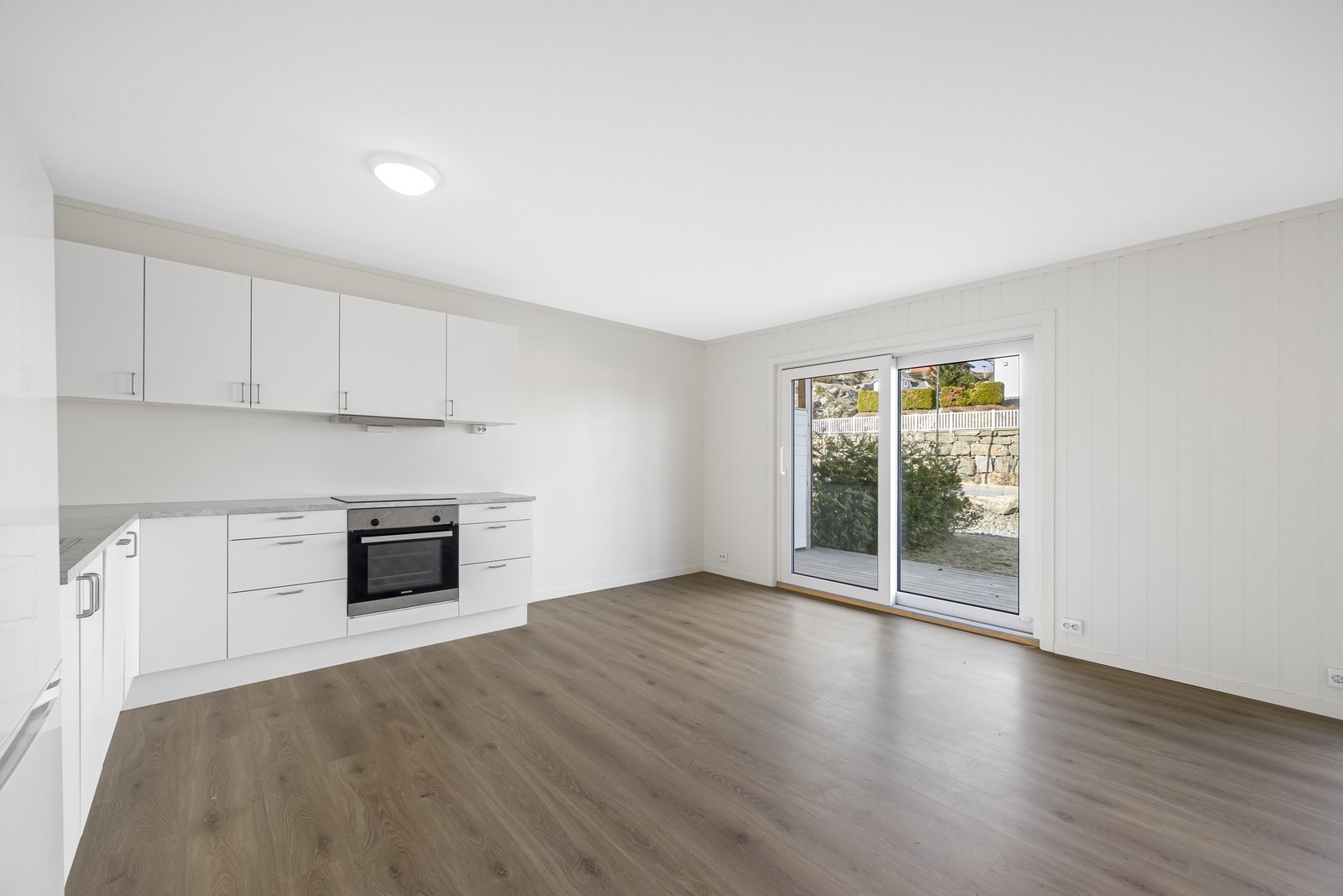 Leiligheten har lyse flater og praktiske løsninger Galleribilde