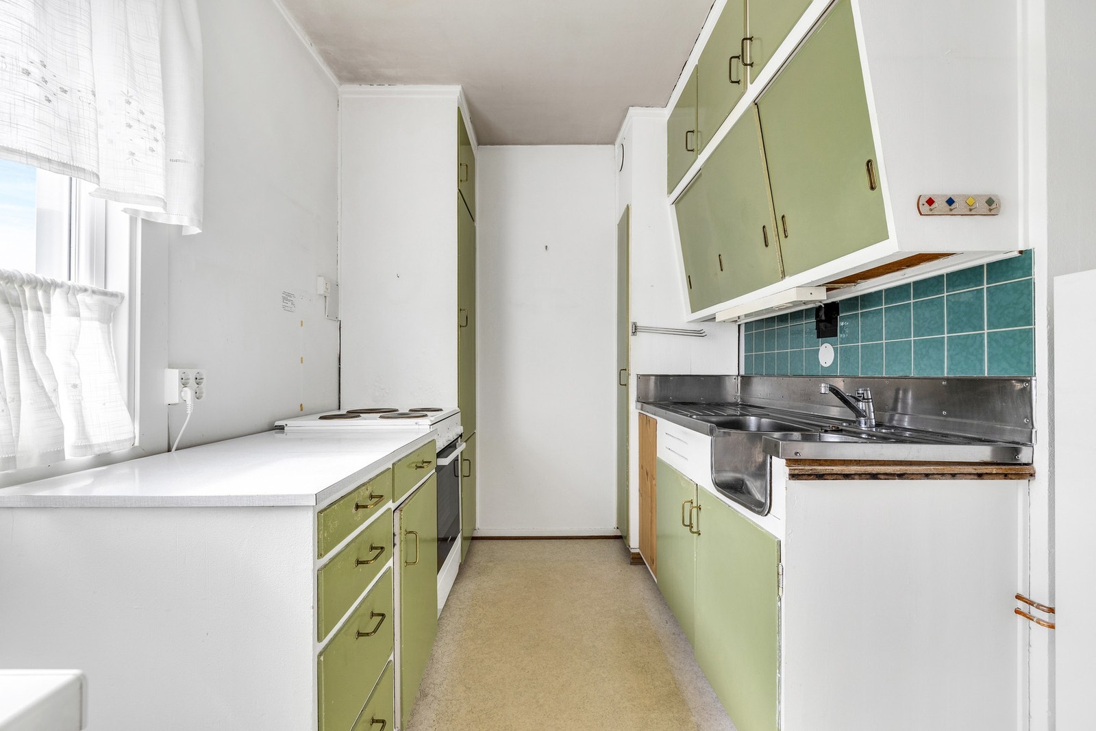 Kjøkkenet er fra byggeår (1959). Galleribilde