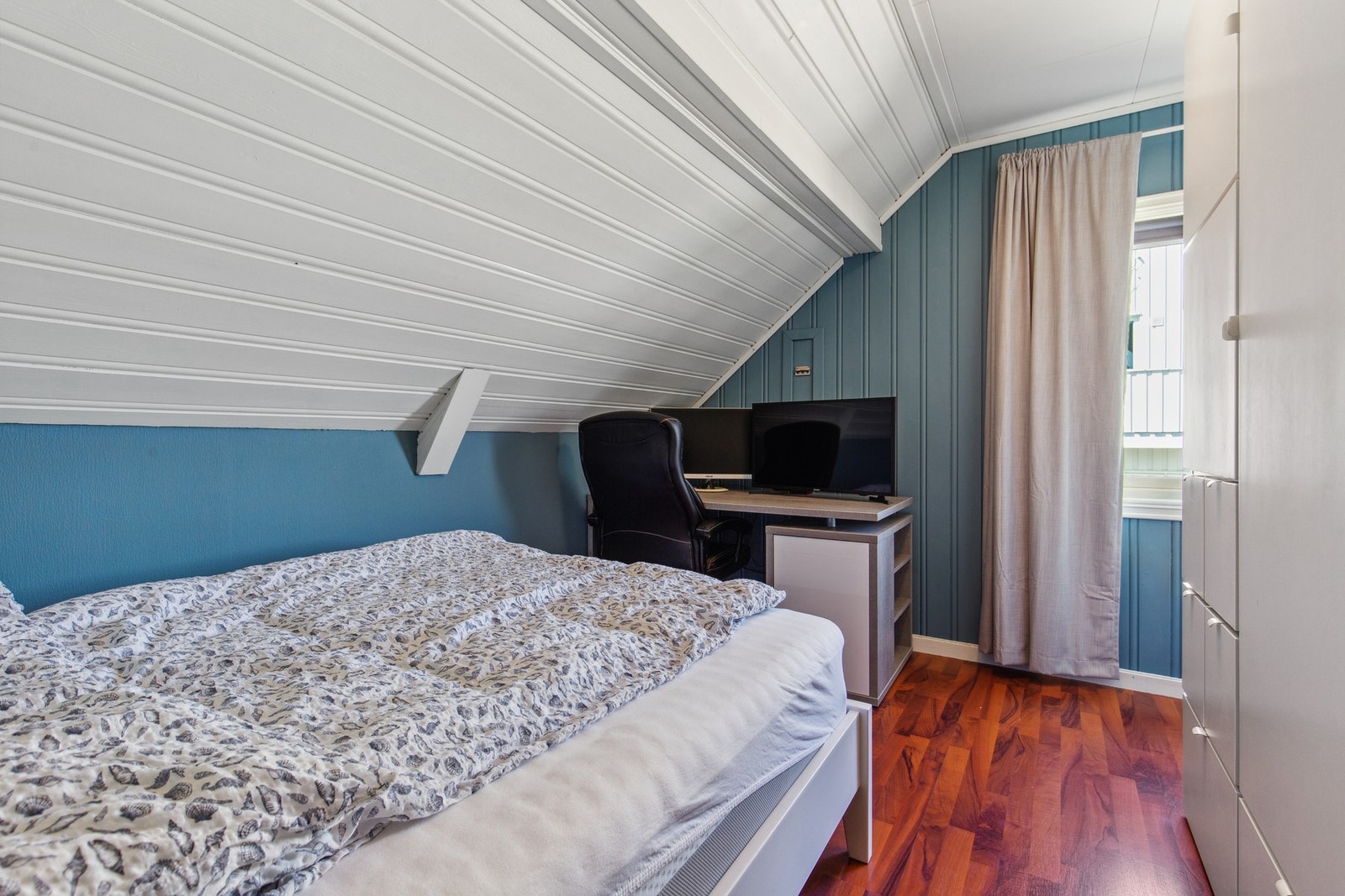Soverom loft Galleribilde