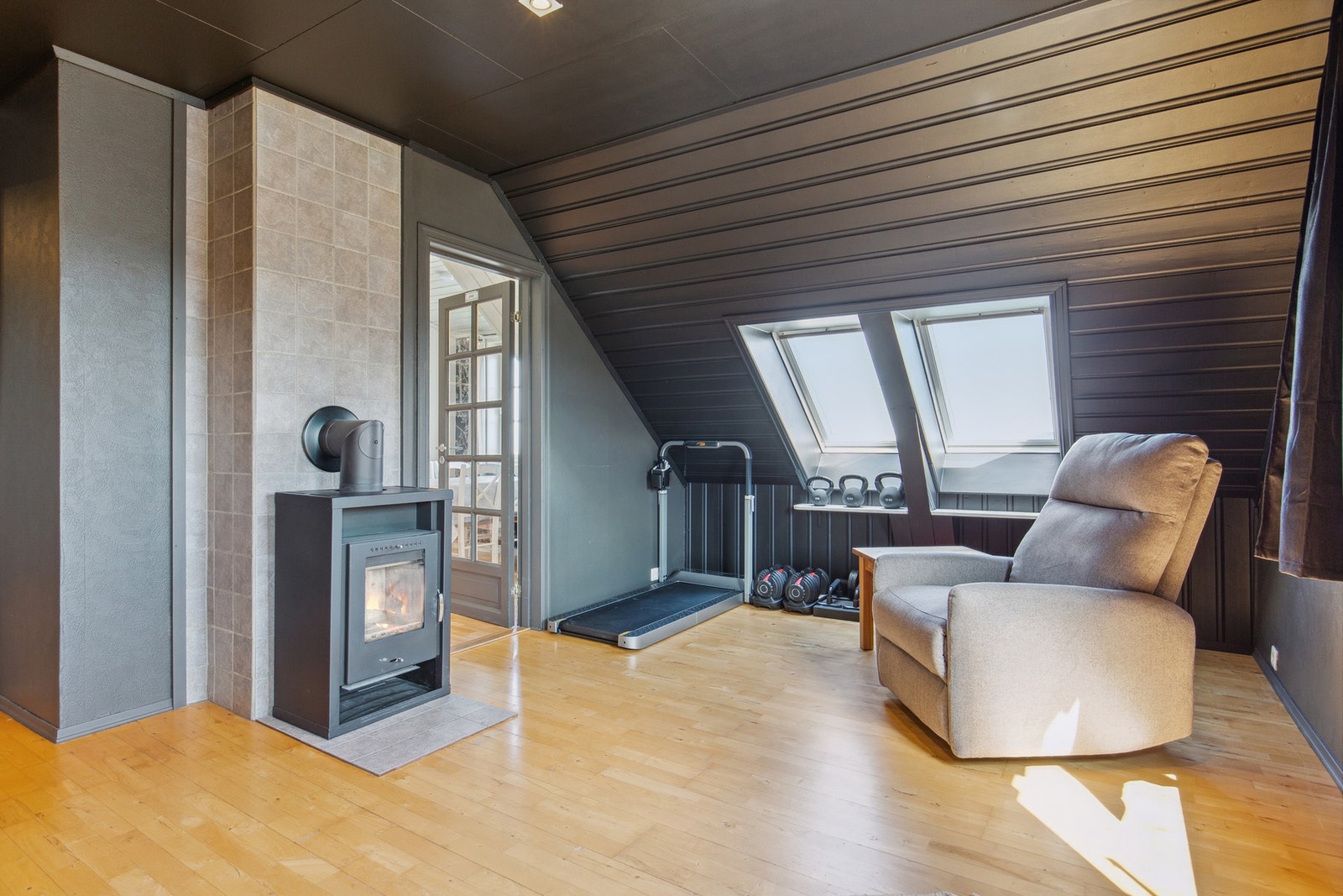Stue loft Galleribilde