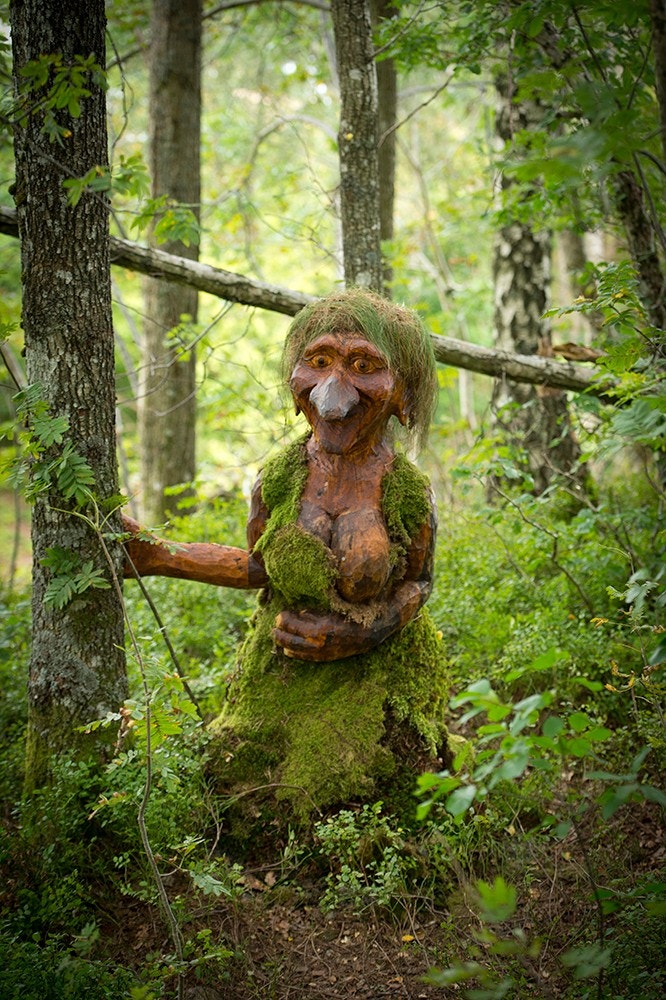 Fra Trollstien som går i området Galleribilde