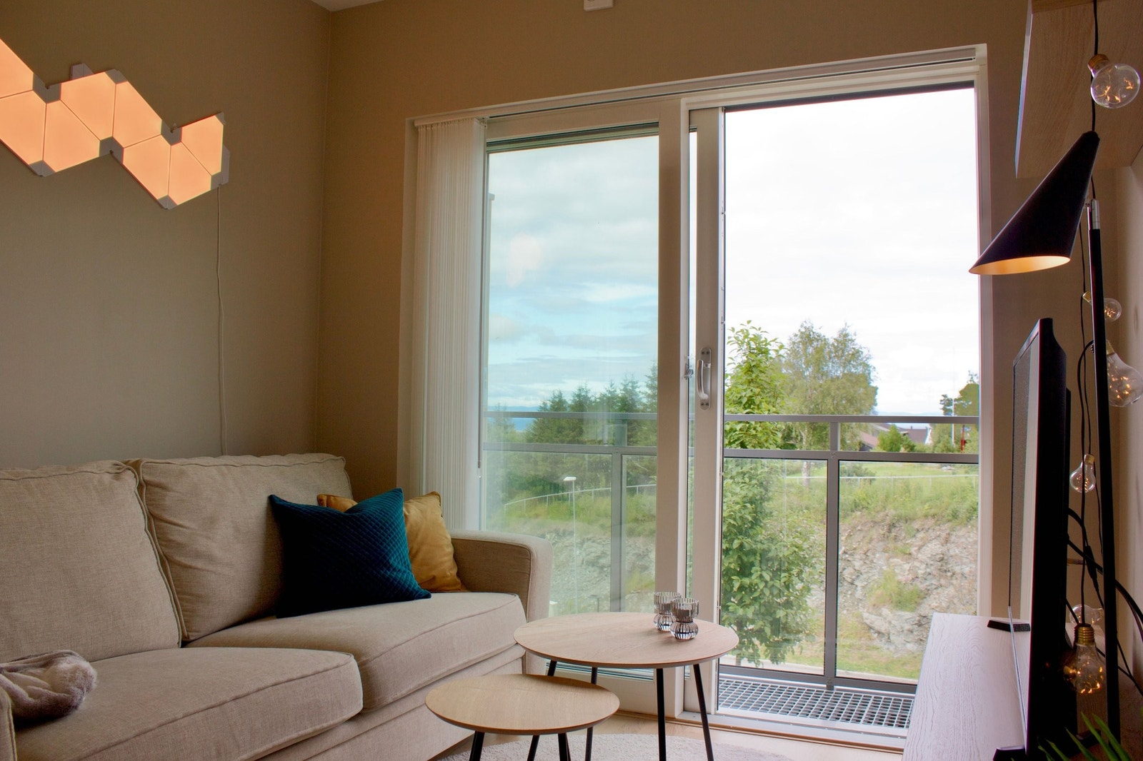 Fransk balkong Galleribilde