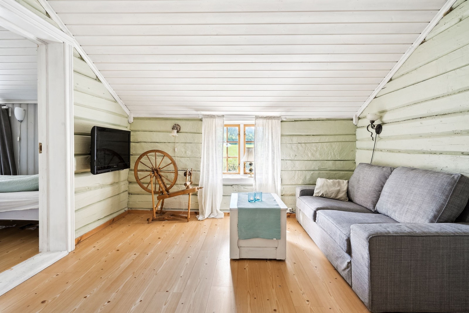 Loftstue Galleribilde