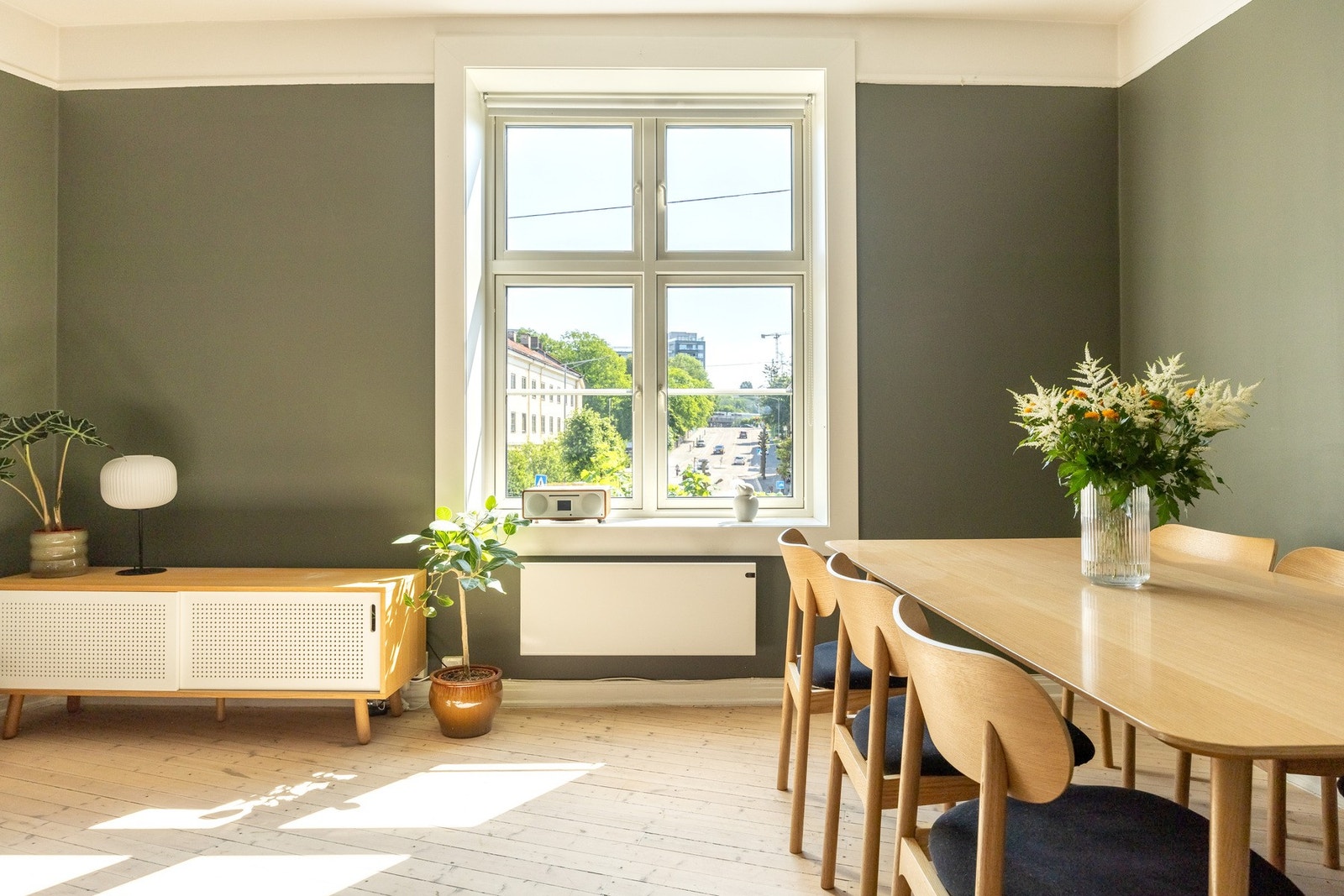 Generøs takhøyde oppmålt til 2,82m. Galleribilde