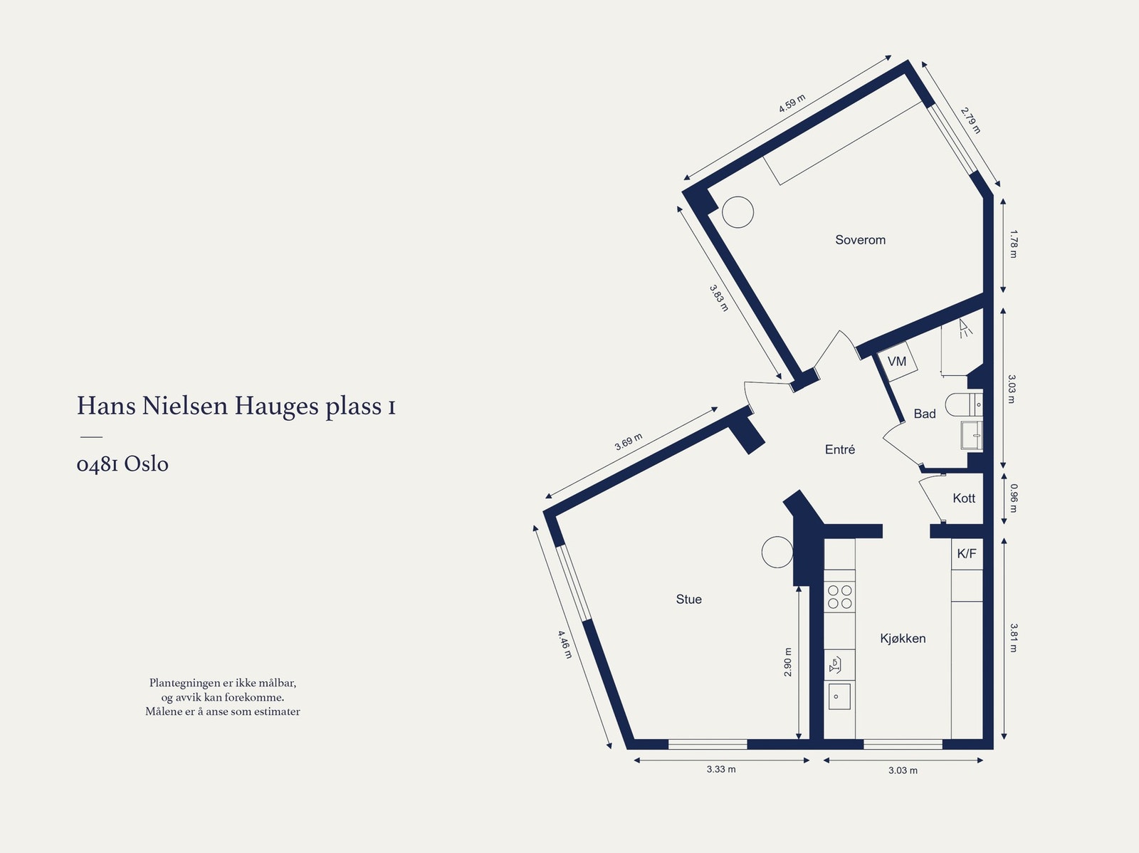 Leiligheten har en praktisk planløsning i 2. etasje som skaper en lun atmosfære. Galleribilde