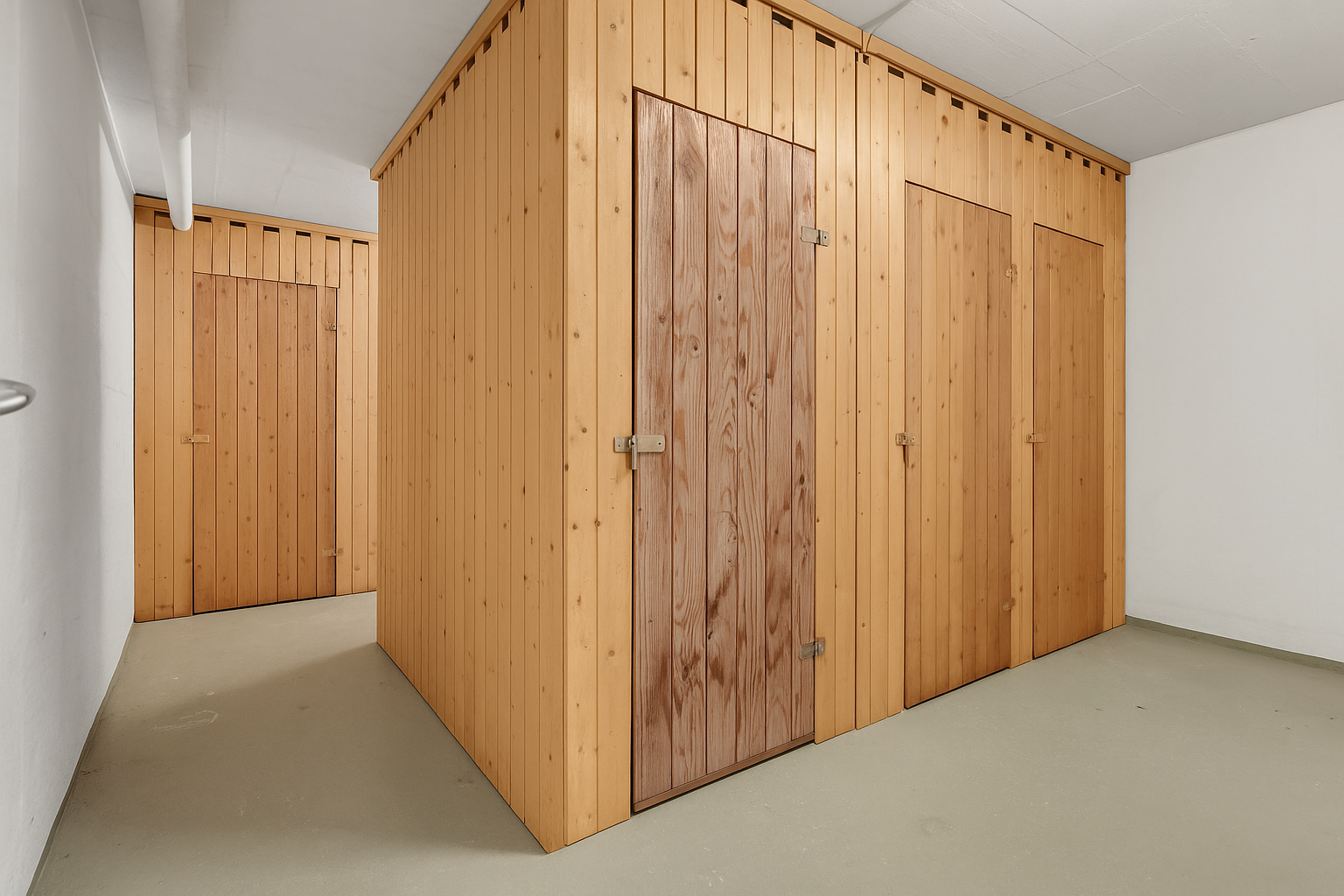 Medfølgende kjelelrbod i etasjen under Galleribilde