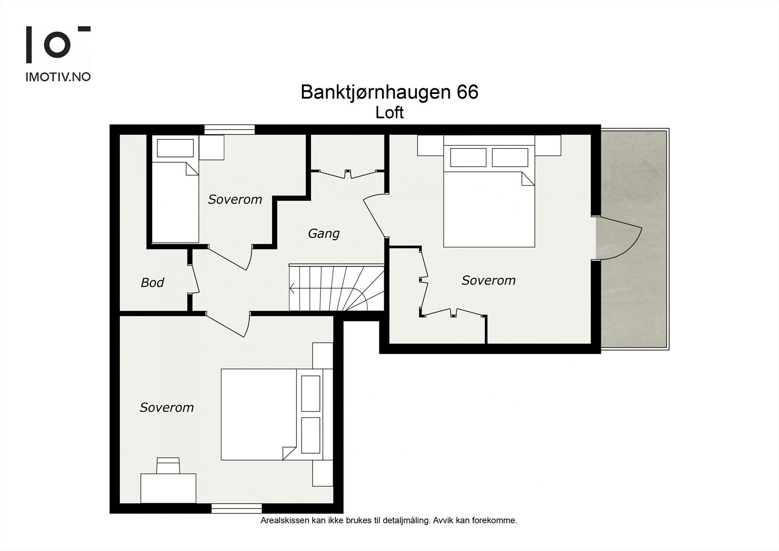 - Vi beveger oss videre opp i øverste etasje - Galleribilde