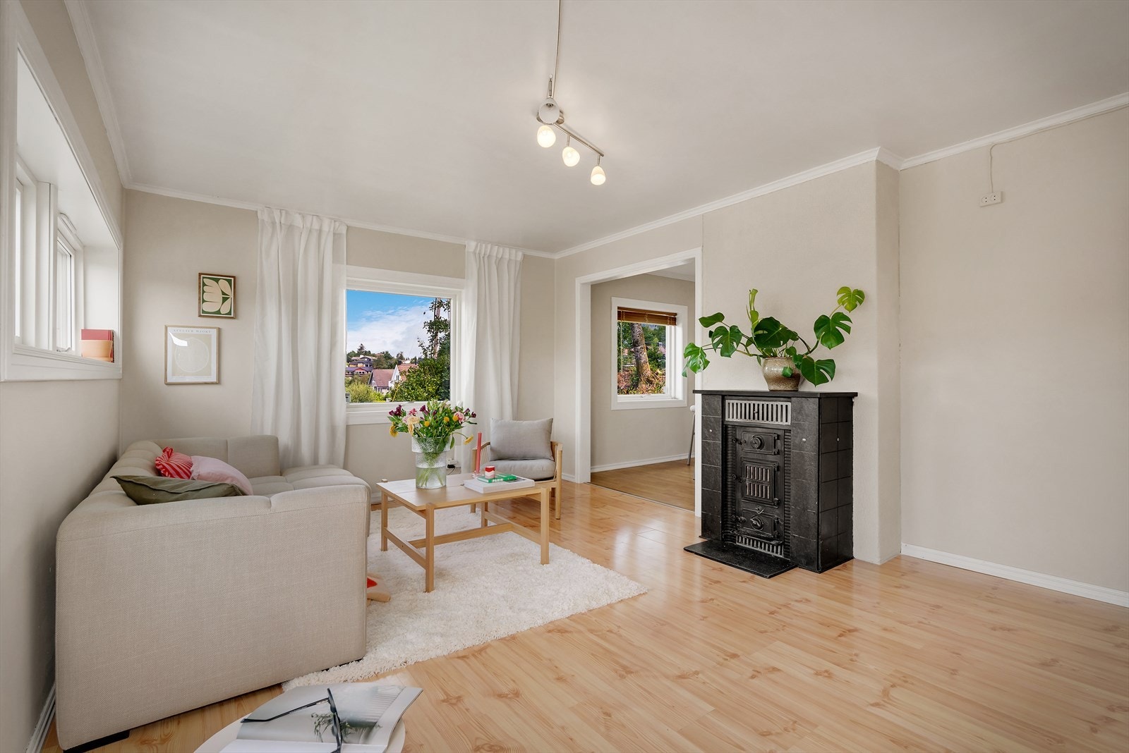 - Vedovnen varmer huset godt opp på kalde dager - Galleribilde