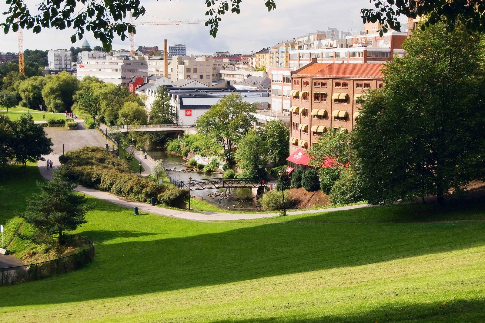 Nærområde - Akerselva. Galleribilde