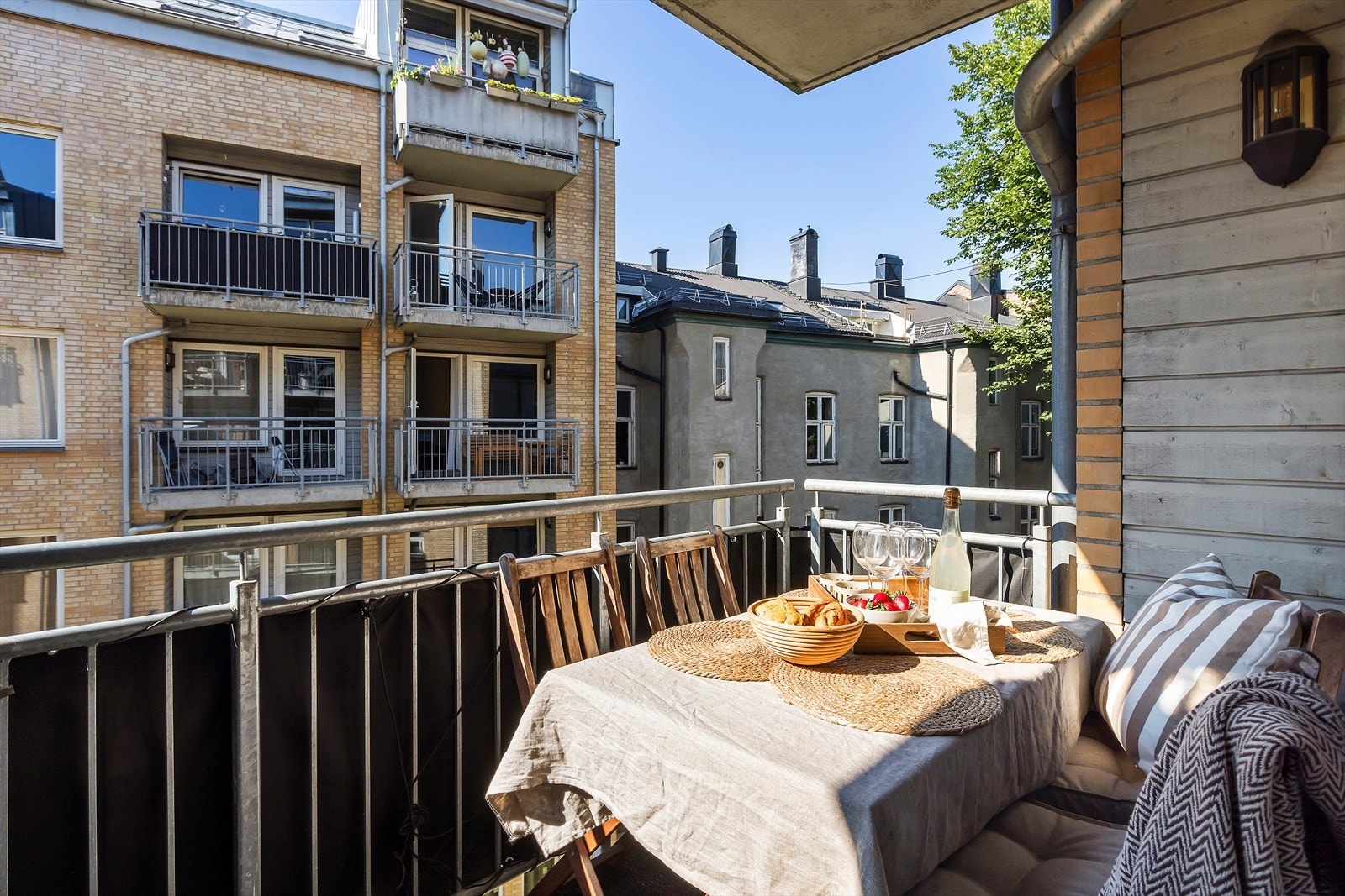 Her bor du i et meget ryddig og veldrevet sameie Galleribilde