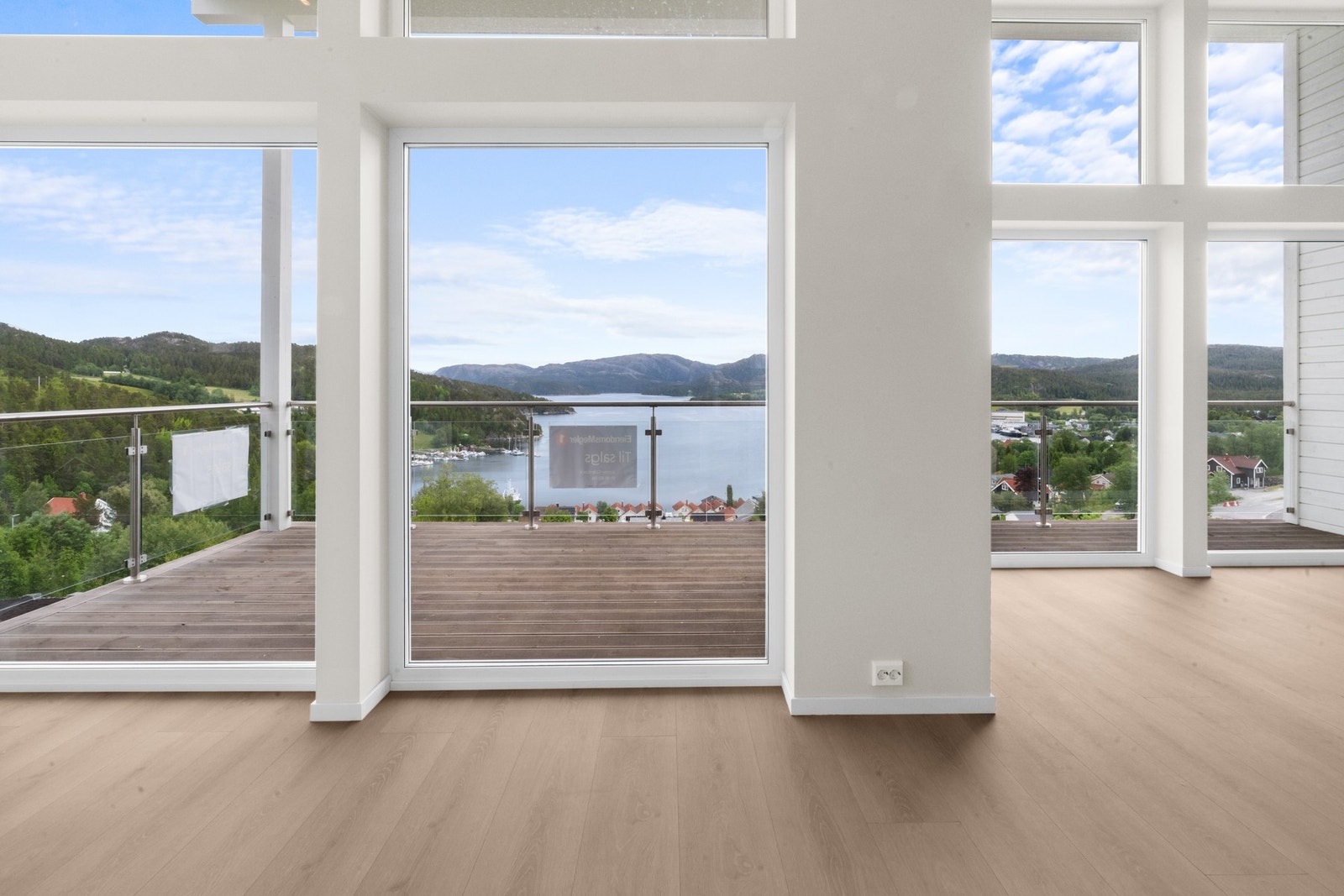 Energikarakter B - kvalifiserer for grønt boliglån. Galleribilde