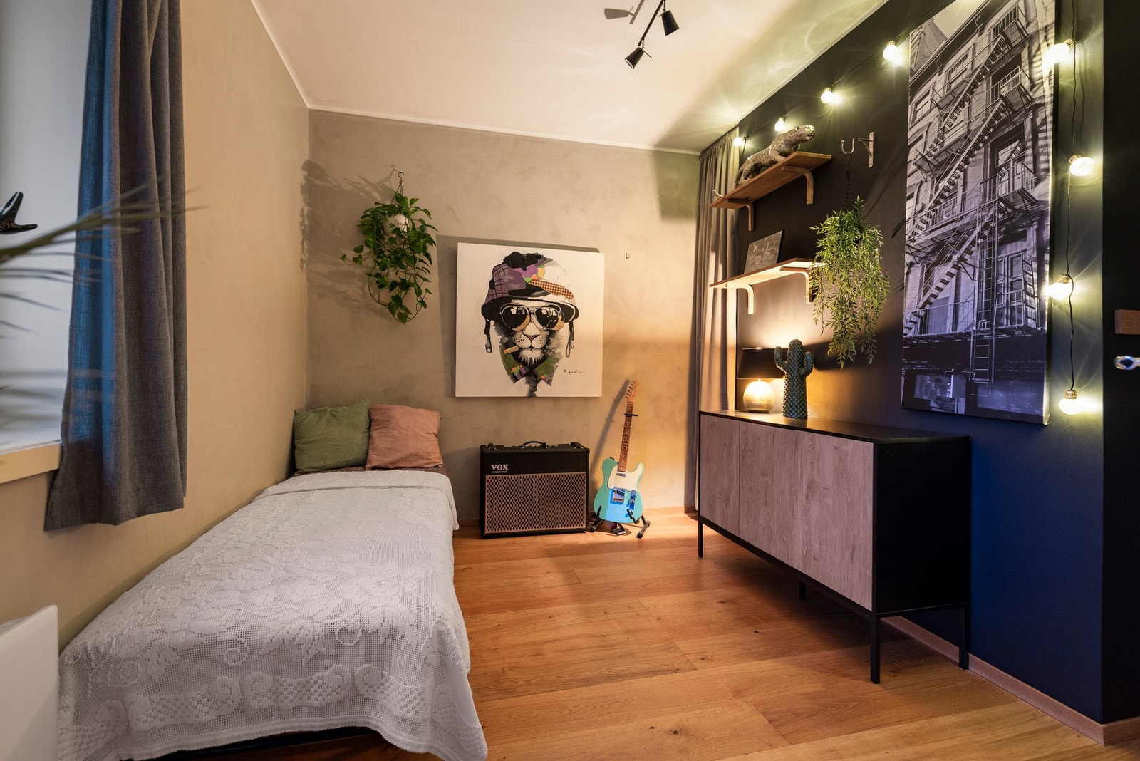 Lun kveldsstemning Galleribilde