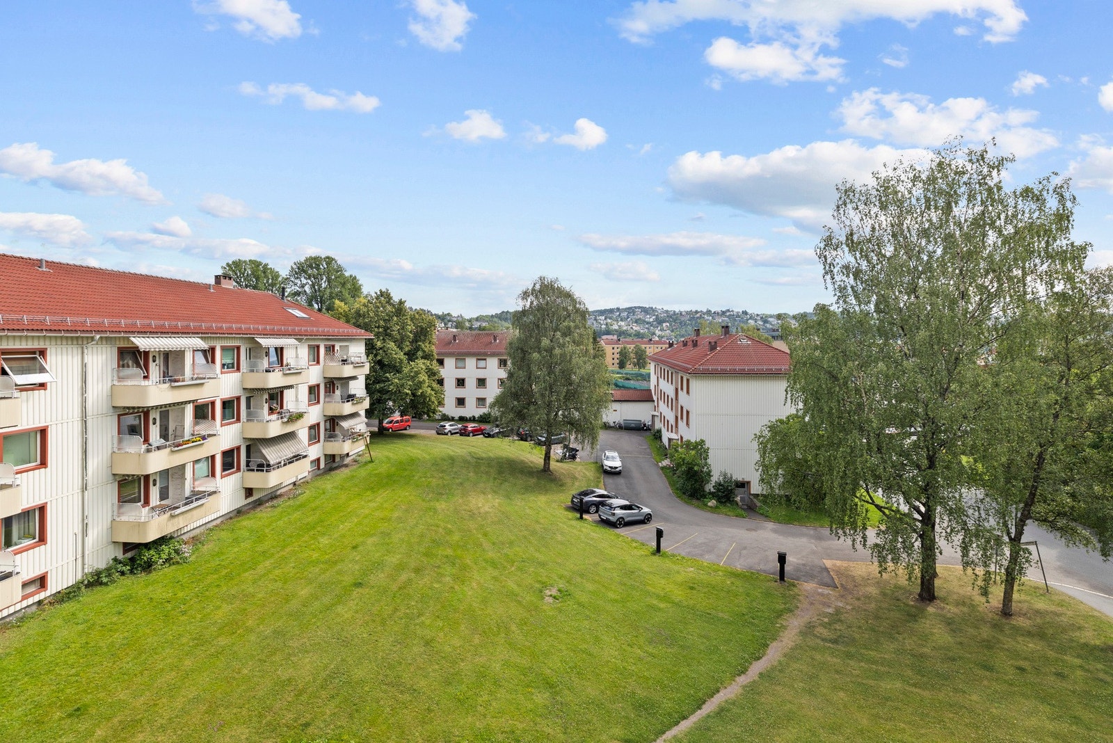 Flott utsikt mot Ekeberg Galleribilde