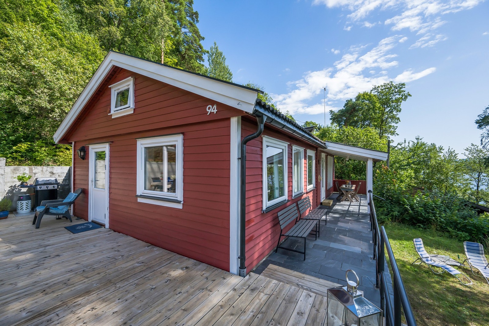 Storhytta ble bygget som bedriftshytte til Horten Flyfabrikk på 50-tallet Galleribilde