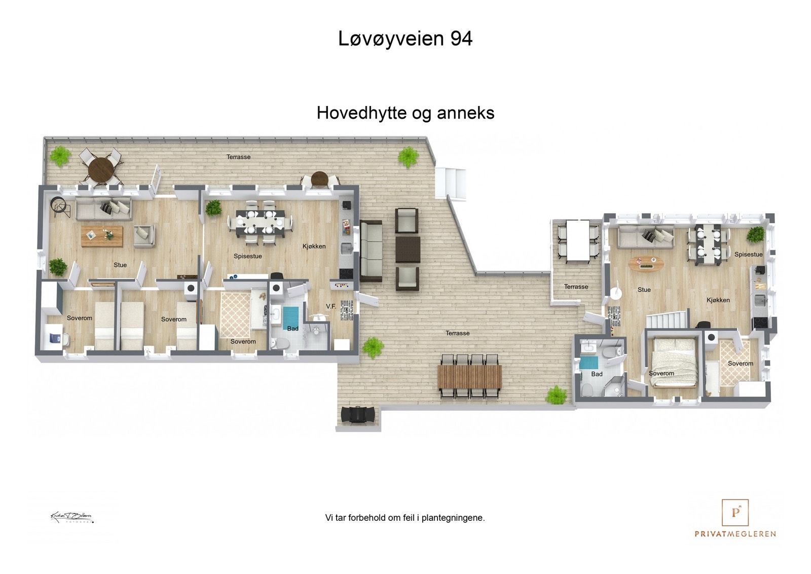 3 D plantegning Galleribilde