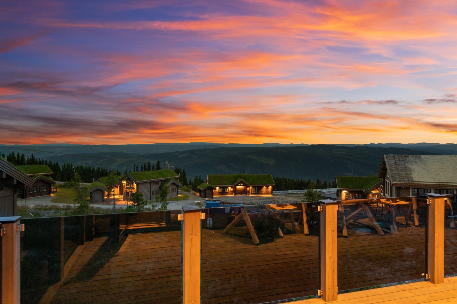 Fantastiske uteplasser med unike solforhold Galleribilde