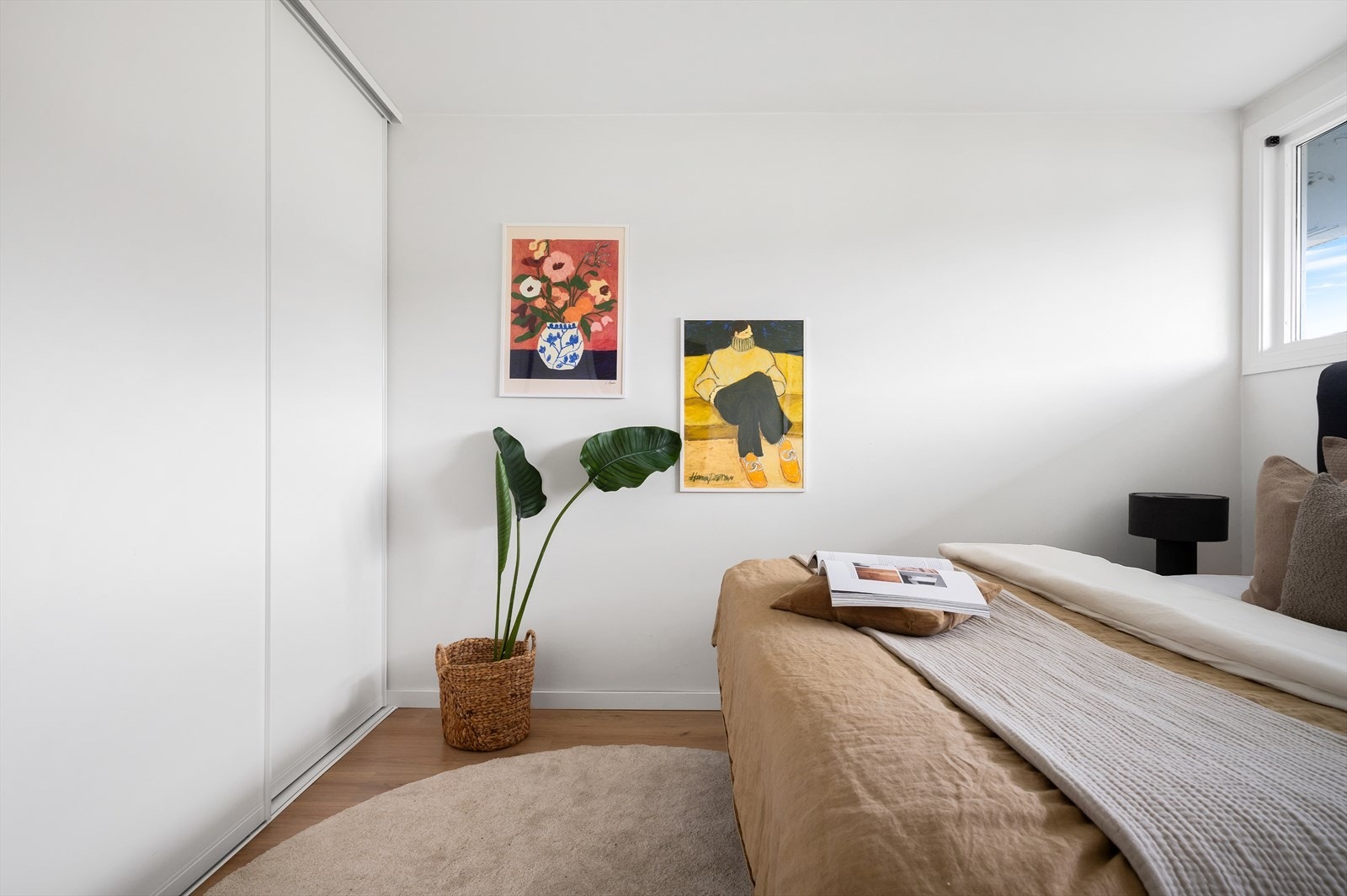 Soverommet måler 11,7 m². Galleribilde