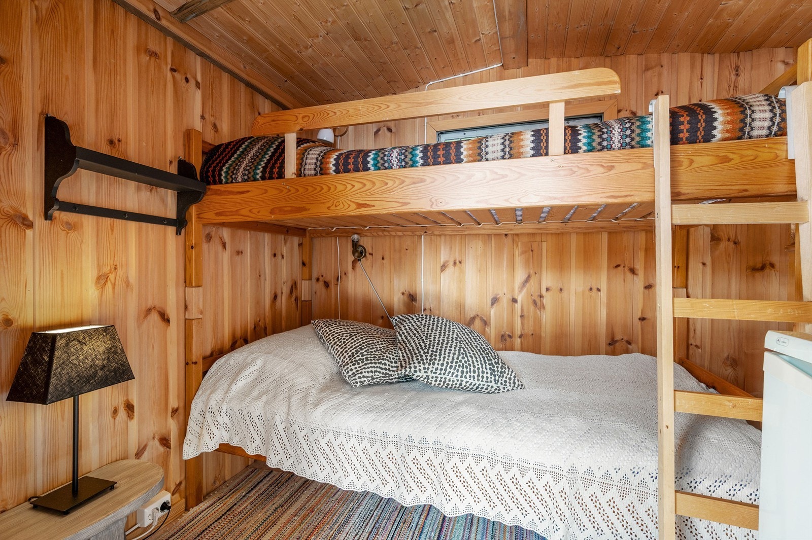 Soverom er på 5 kvm. Galleribilde