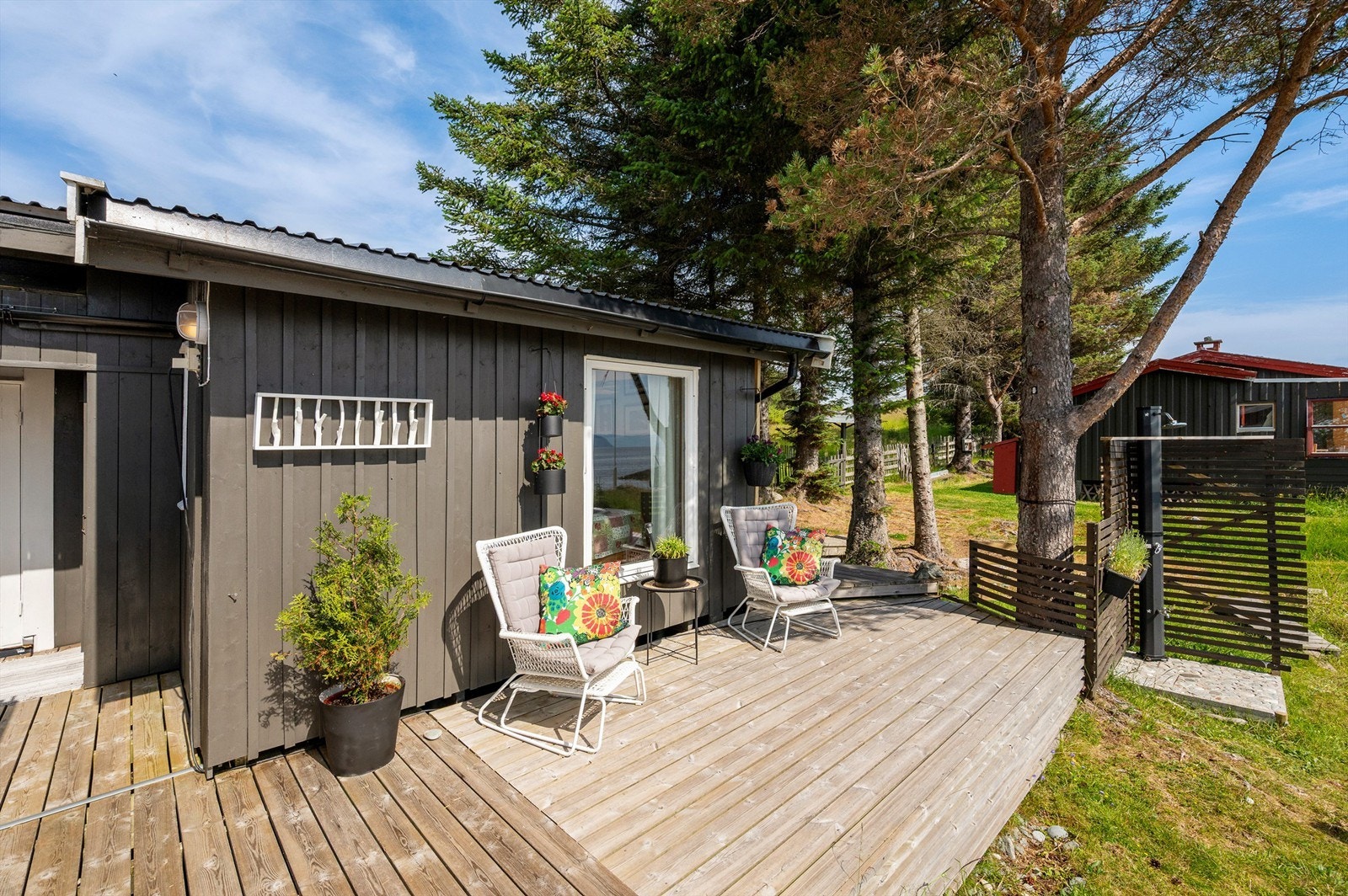 Annekset er innredet med tre ekstra soverom. Galleribilde