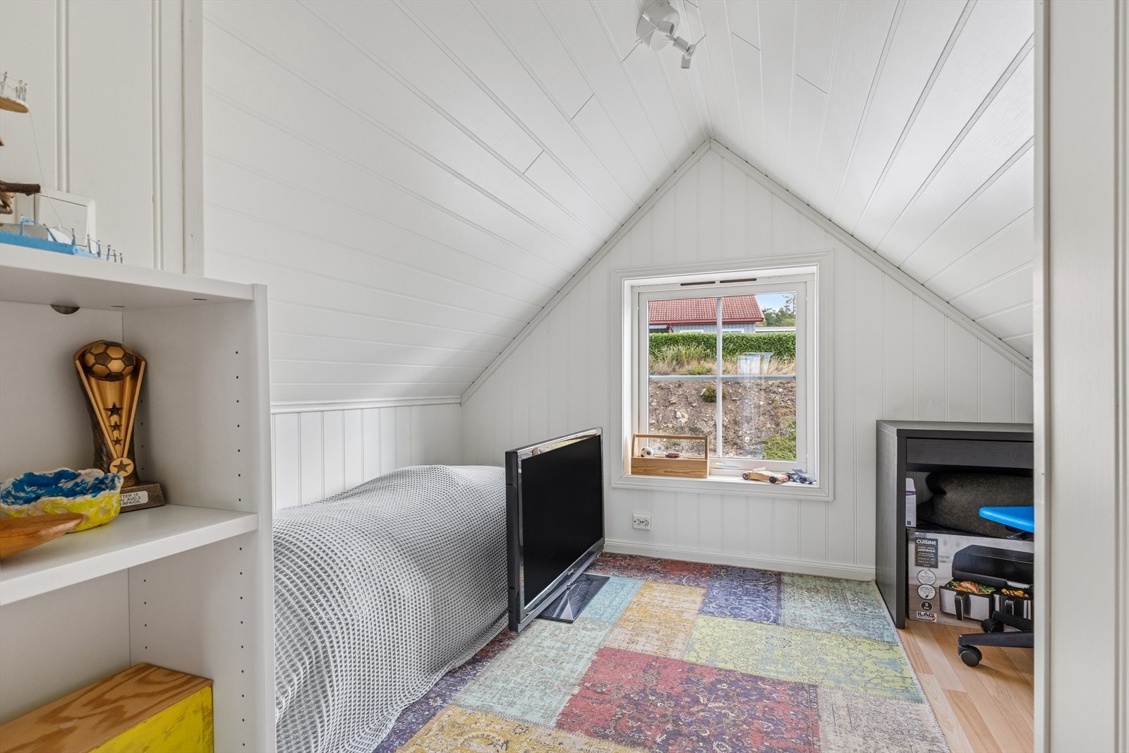 Rom innredet som soverom (se punkt "ferdigattest"). Galleribilde