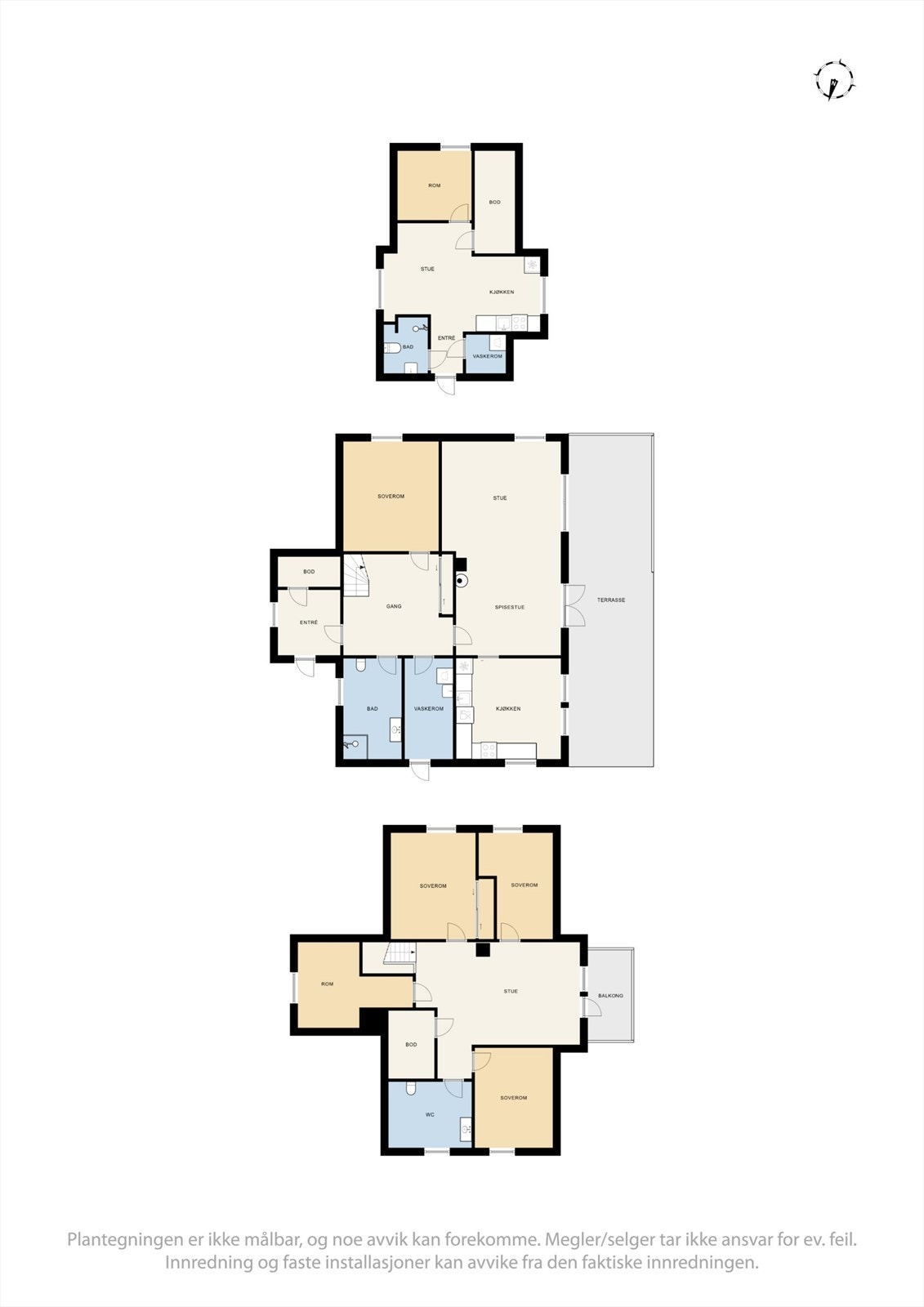 Plantegninger - Se punkt "ferdigattest". Galleribilde