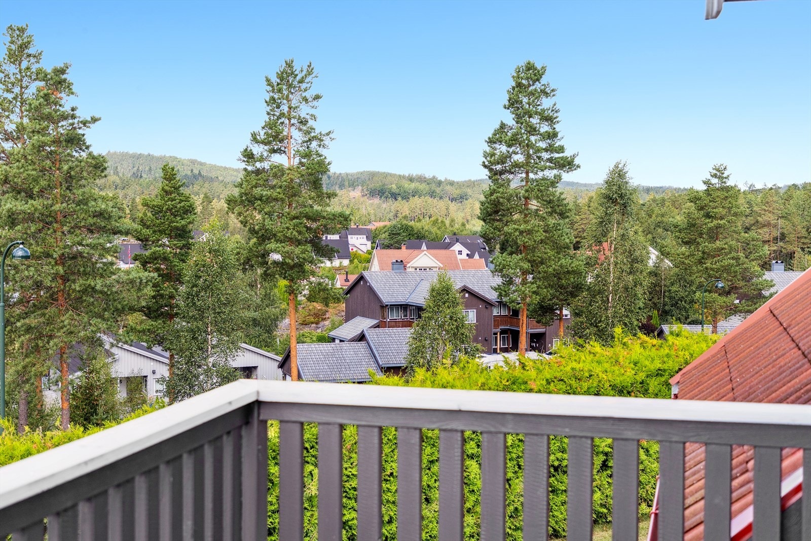 Fra balkongen har man flott utsikt! Galleribilde