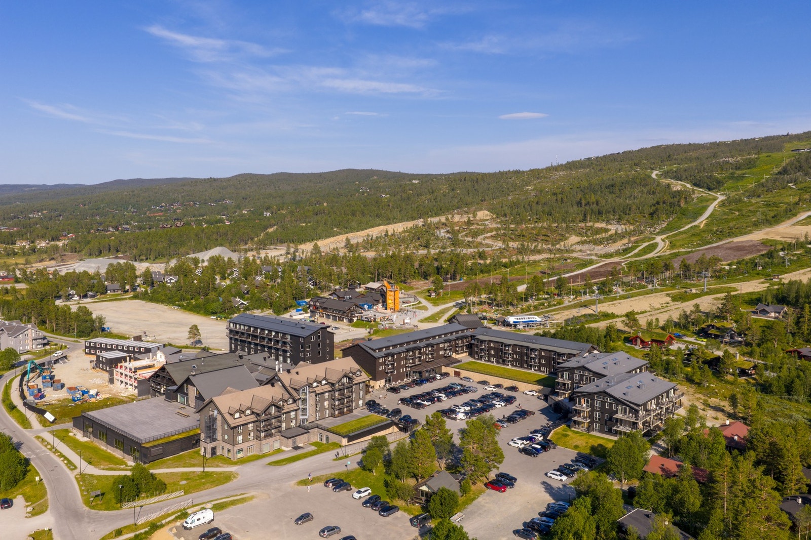 Nærhet til klatrepark og downhill sykkelløyper Galleribilde