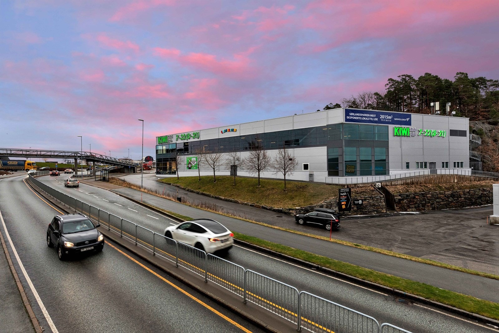 Fra Barstølveien/syd Galleribilde