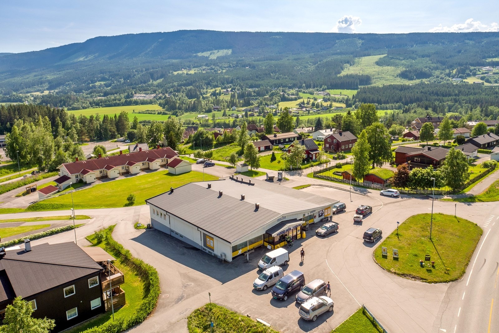Coop Prix-bygget på Forset Galleribilde