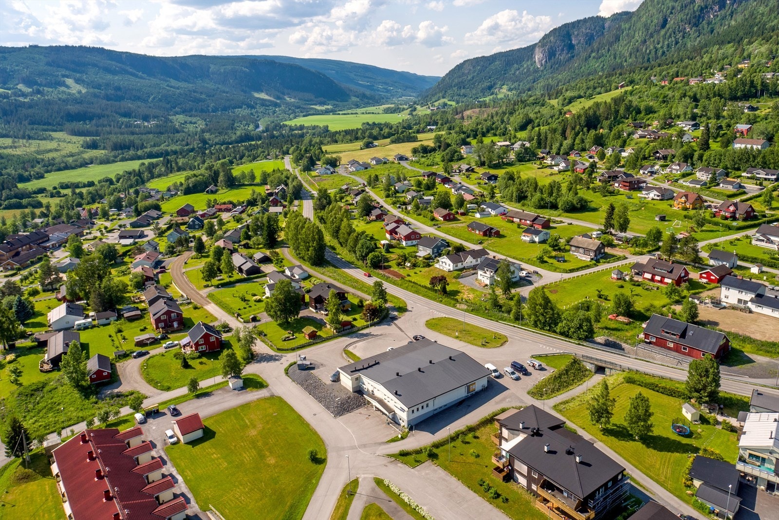 Coop Prix-bygget på Forset Galleribilde