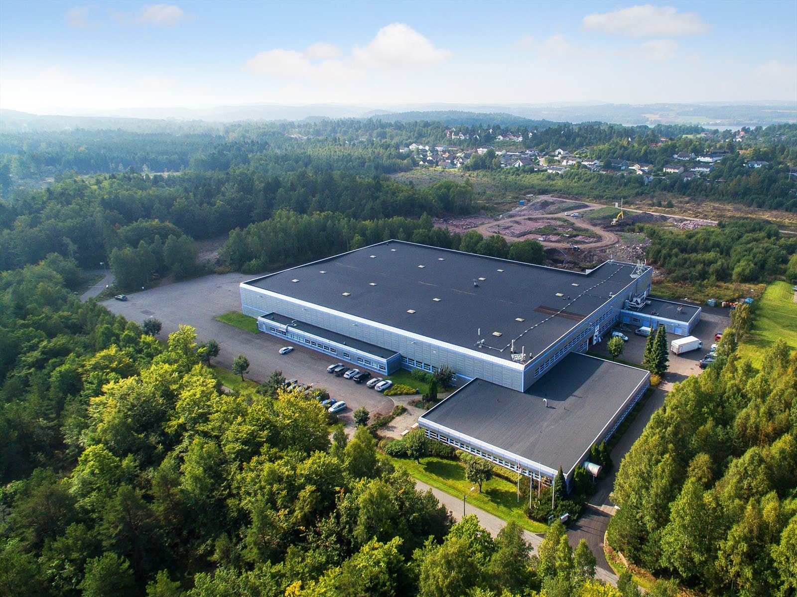 Bekkeveien 161, dronefoto av eiendommen Galleribilde